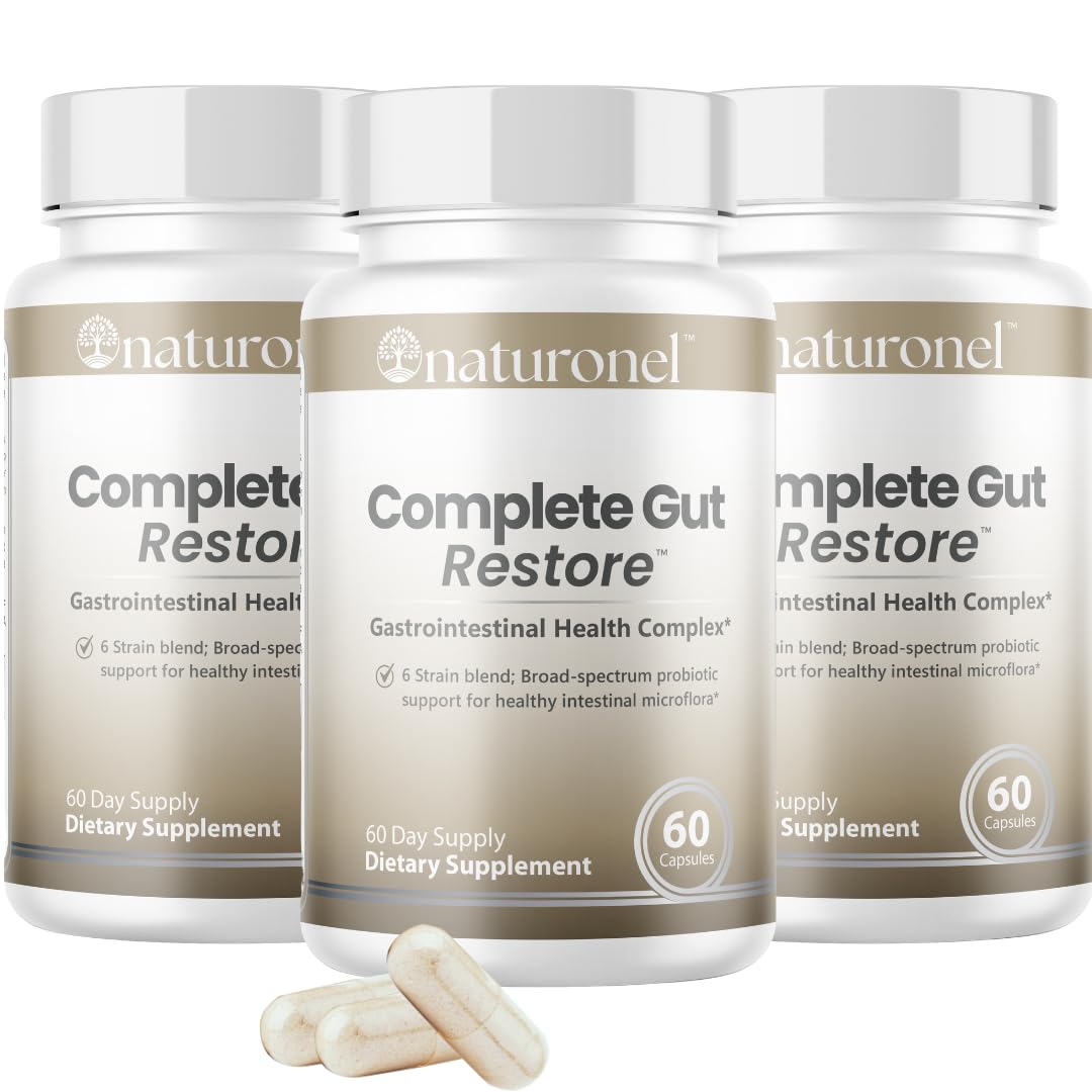 Naturonel Complete Gut Restore Probiotics Capsule 60 Count