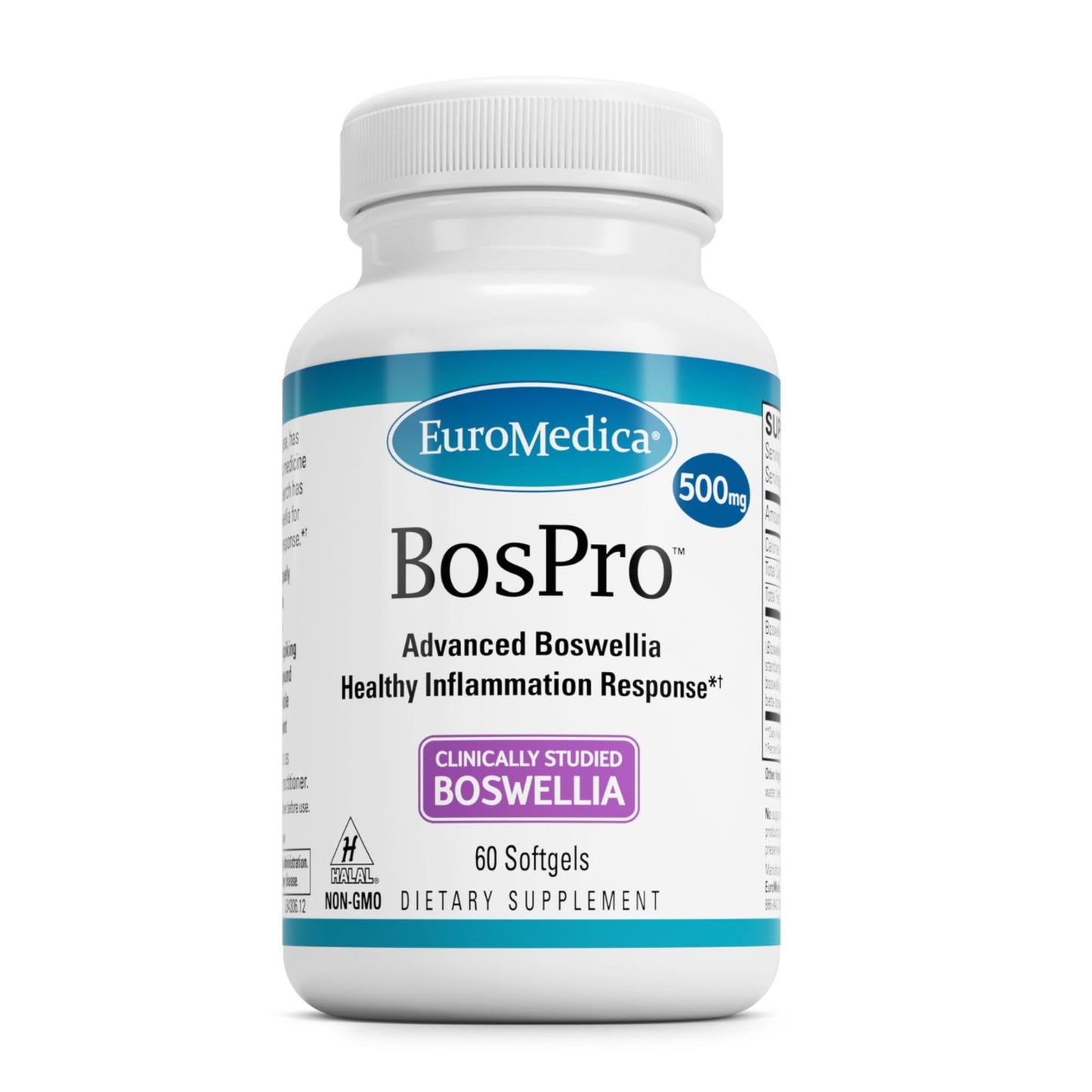 EuroMedica BosPro Joint & Respiratory Support 60 Softgels