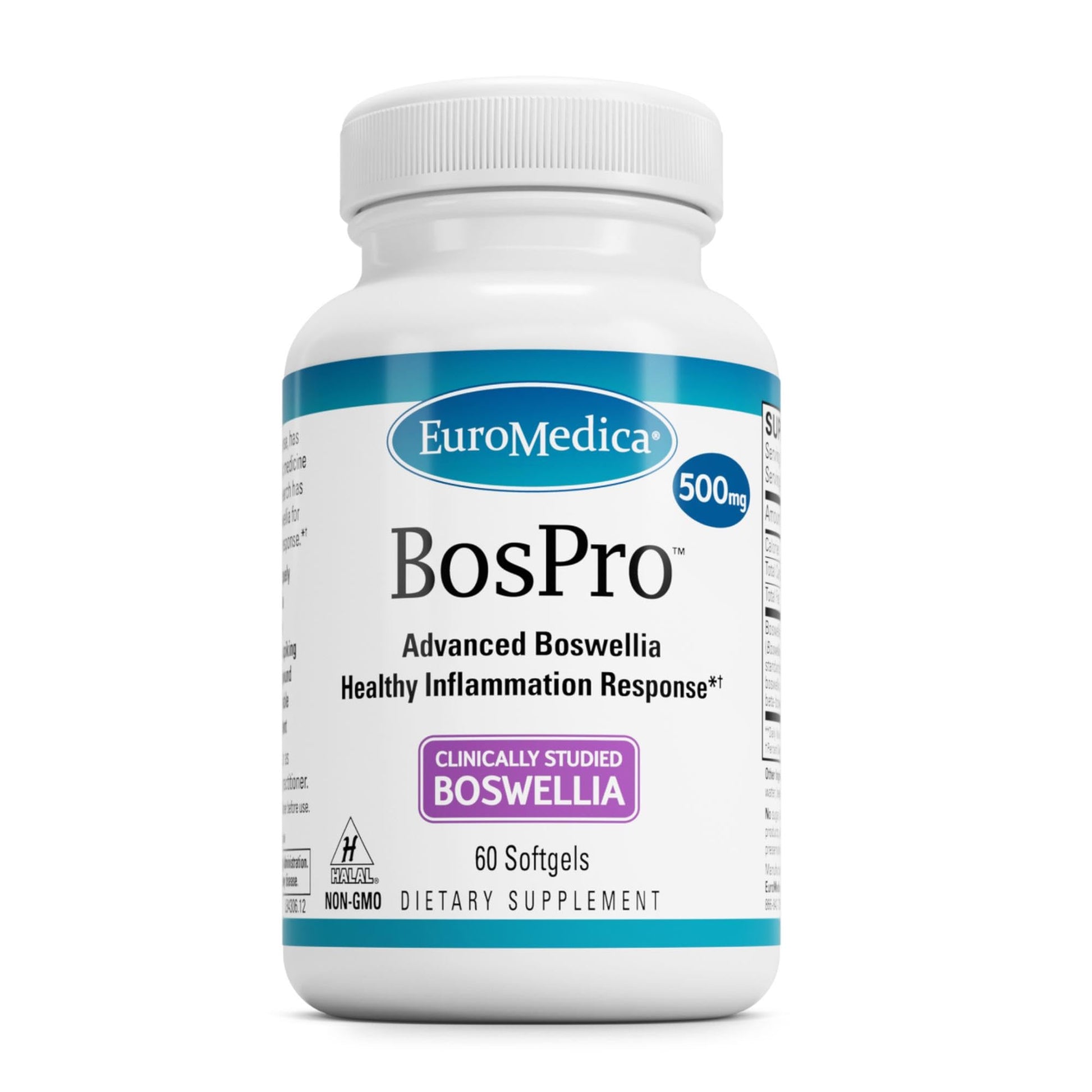 EuroMedica BosPro Joint & Respiratory Support 60 Softgels