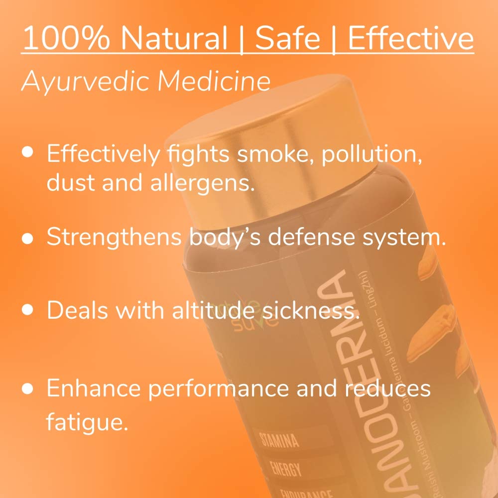 Nature Sure Ganoderma Capsules for Men & Women, 60 Capsules