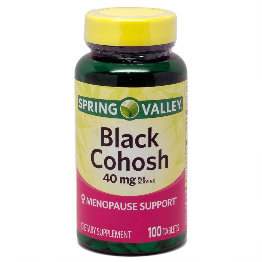 Spring Valley Black Cohosh Extract Tablets 100