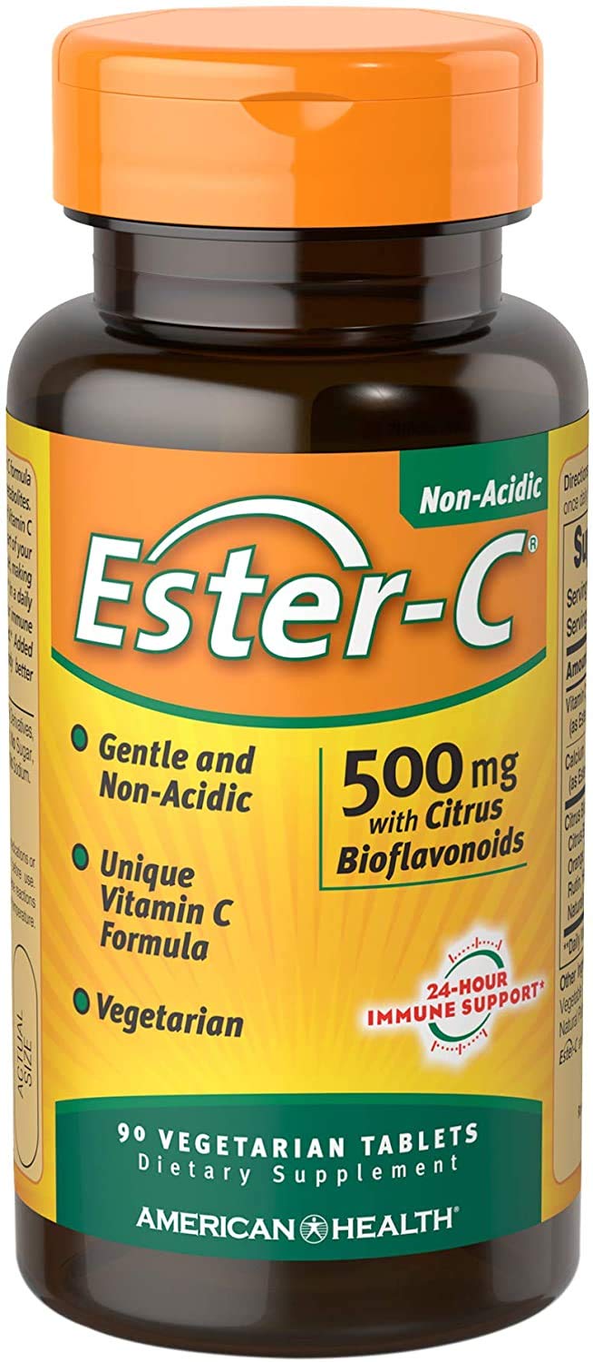 American Health Ester-C 500mg with Citrus Bioflavonoids 90 Tablets