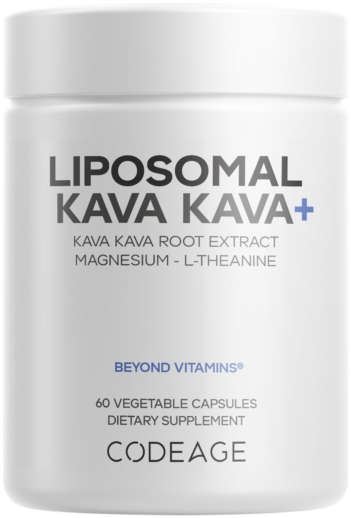 Codeage Liposomal Kava Kava+ Supplement Capsule 60 Capsules