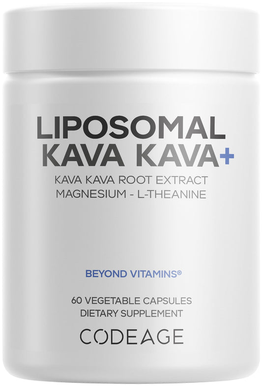 Codeage Liposomal Kava Kava+ Supplement Capsule 60 Capsules