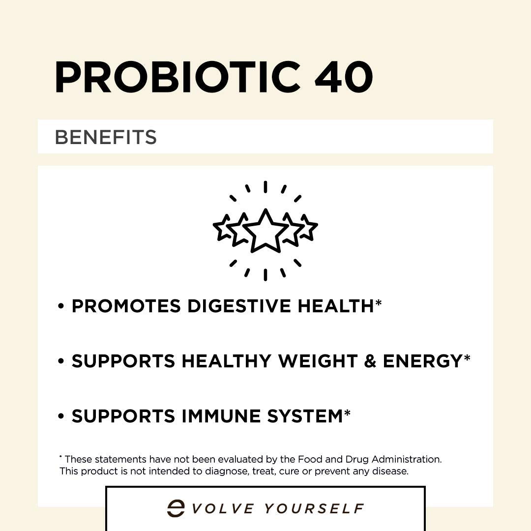 selfevolve Probiotic for Women - 40 Billion CFUs - Probiotic Supplement with Prebiotics, 60 Veggie Capsules