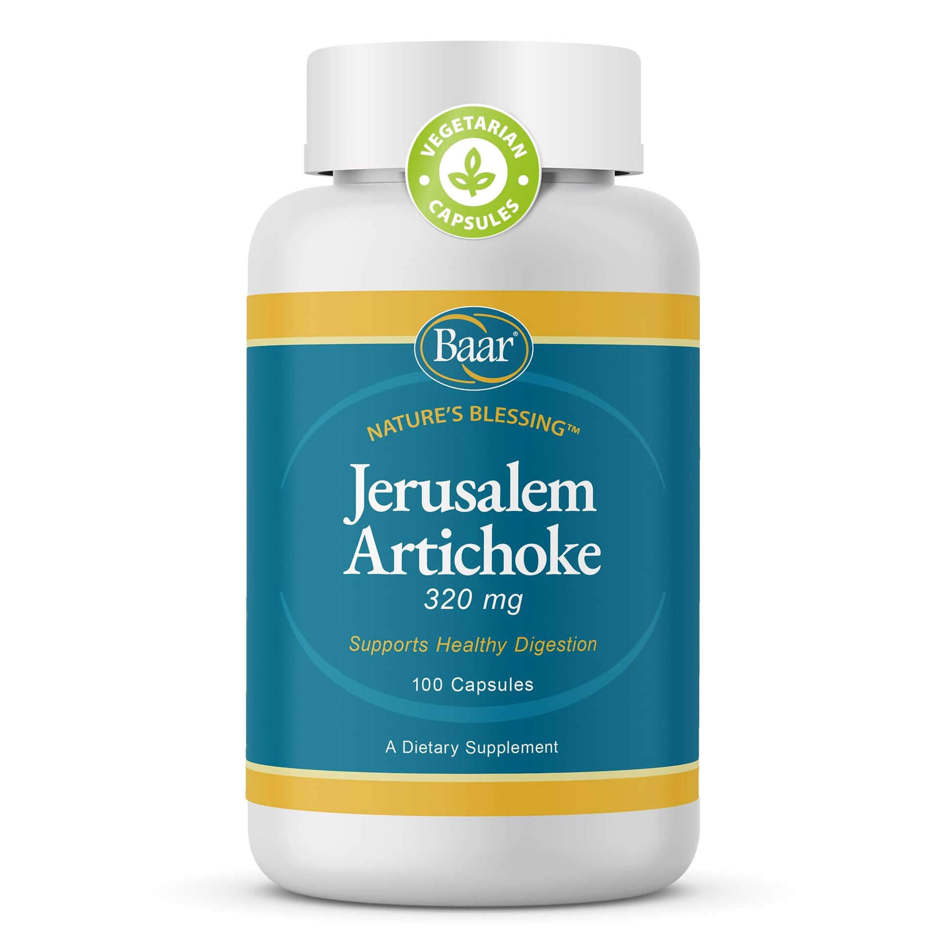 Baar Jerusalem Artichoke 320 mg Capsules, 100 Capsules