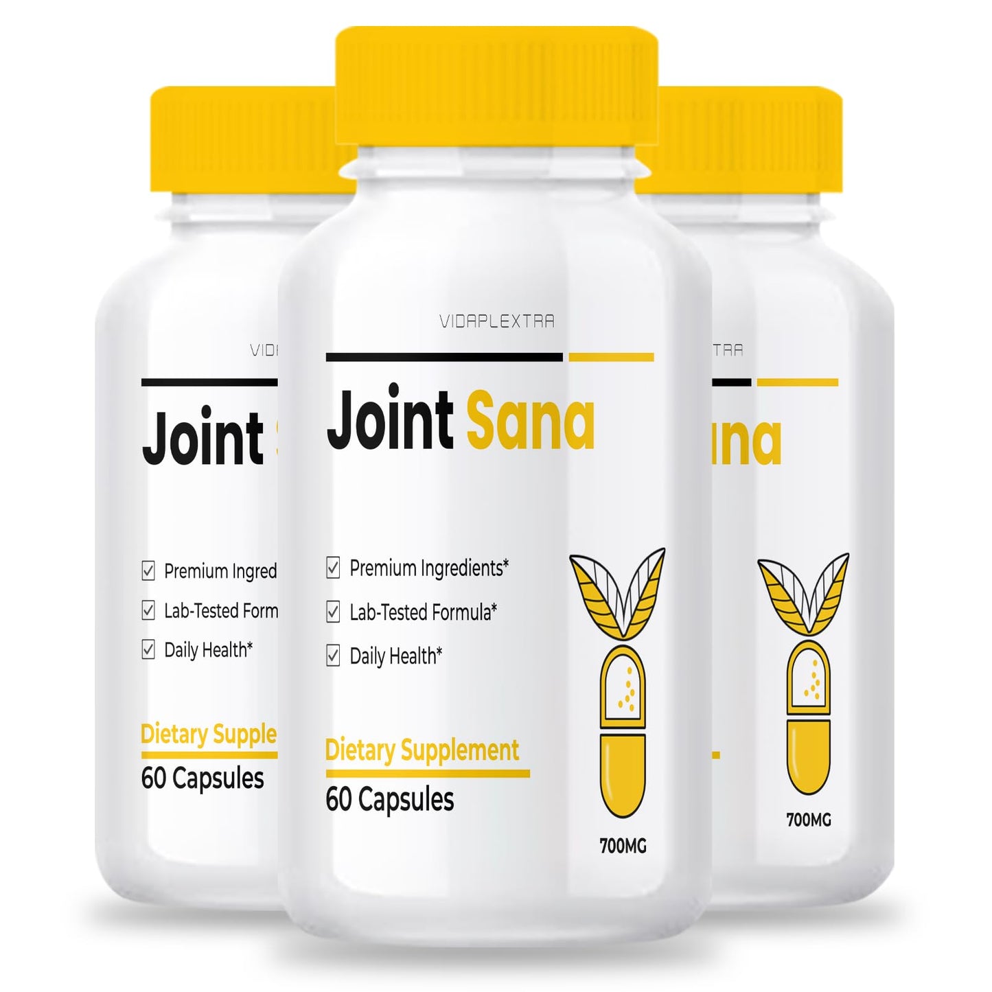 VIDAPLEXTRA Joint Sana Capsules, 180 Count