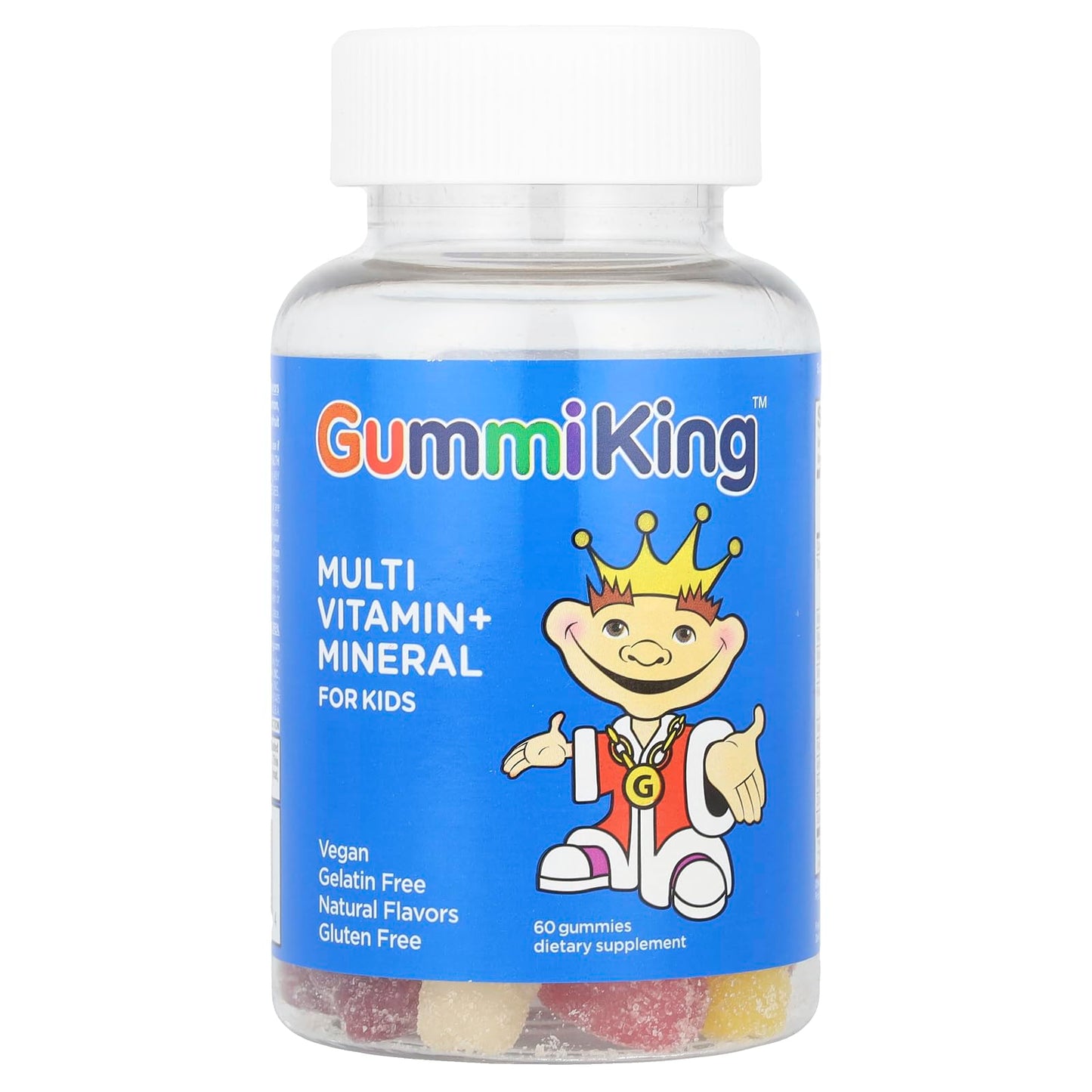 Gummi King Multivitamin and Mineral Supplement Gummy 60 Count