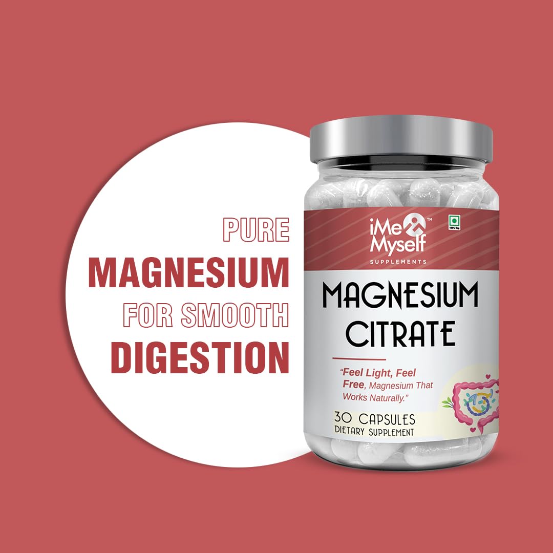 iMeMyself Magnesium Citrate Capsules 30 Count