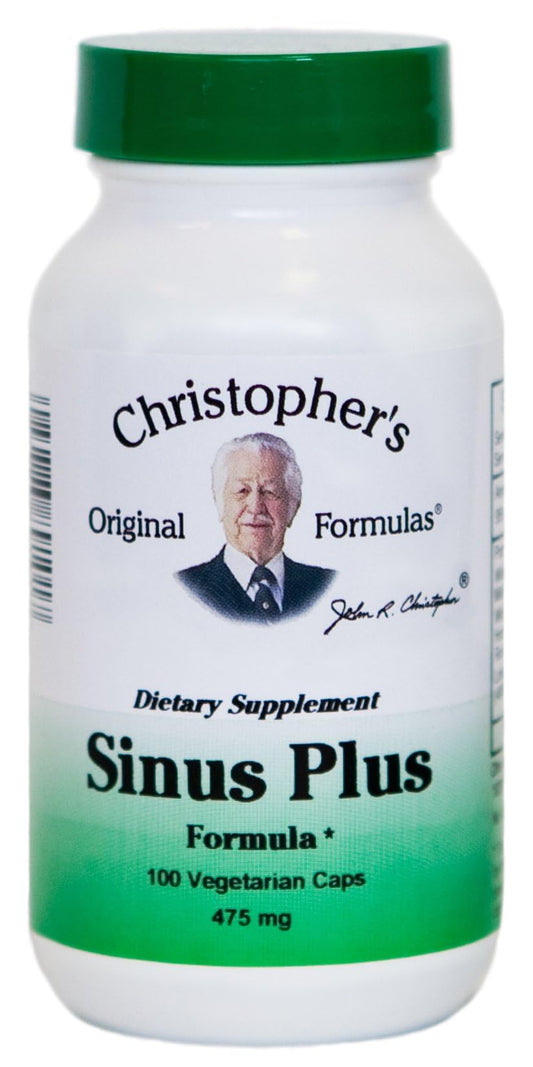 Christopher's Original Formulas Sinus Plus Sinus Support Capsules, 100