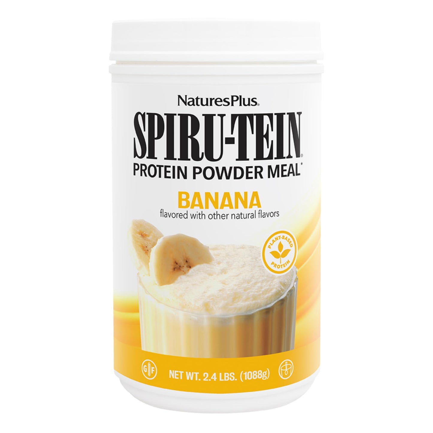 NaturesPlus SPIRU-TEIN Banana Powder 76.8 Servings