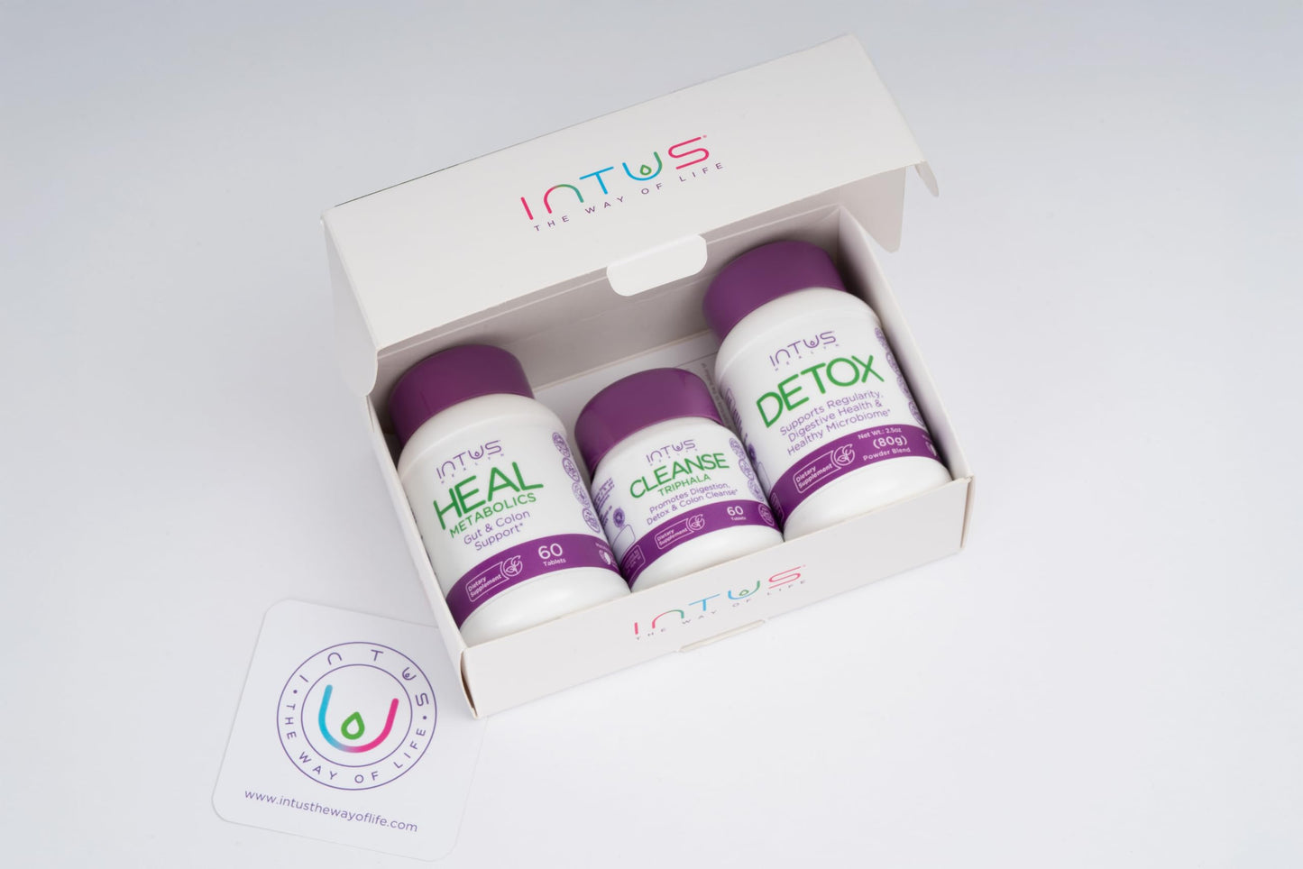 INTUS THE WAY OF LIFE Clean and Detox Box Capsules 12