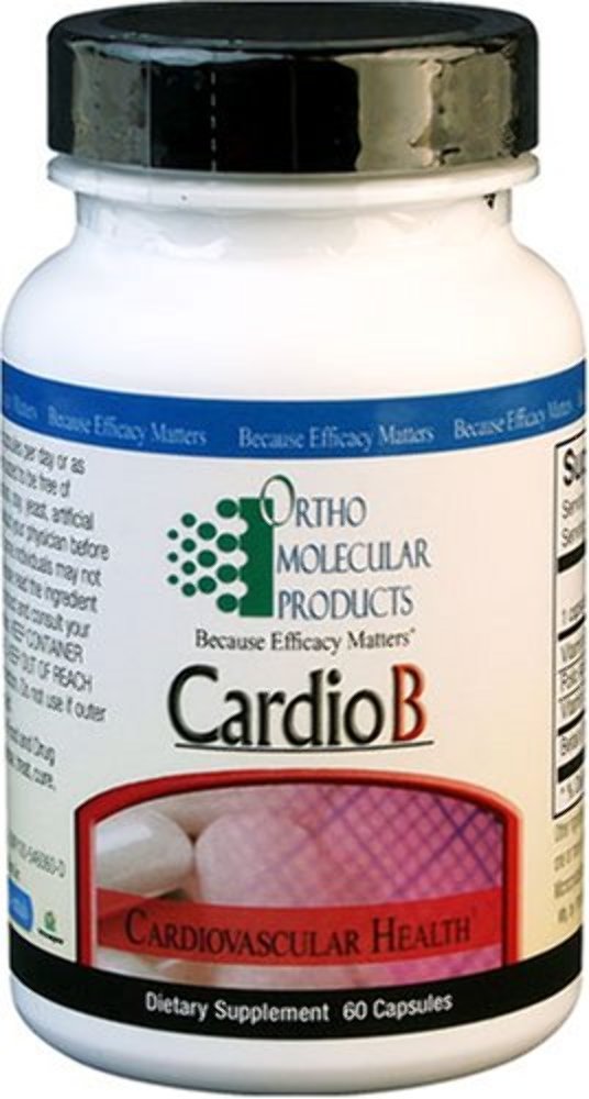 Ortho Molecular Products Cardio B Capsule, 90 Capsules