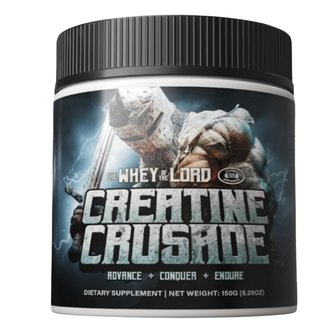 The Whey of The Lord Creatine Crusade Monohydrate Powder, 5.29 Ounce