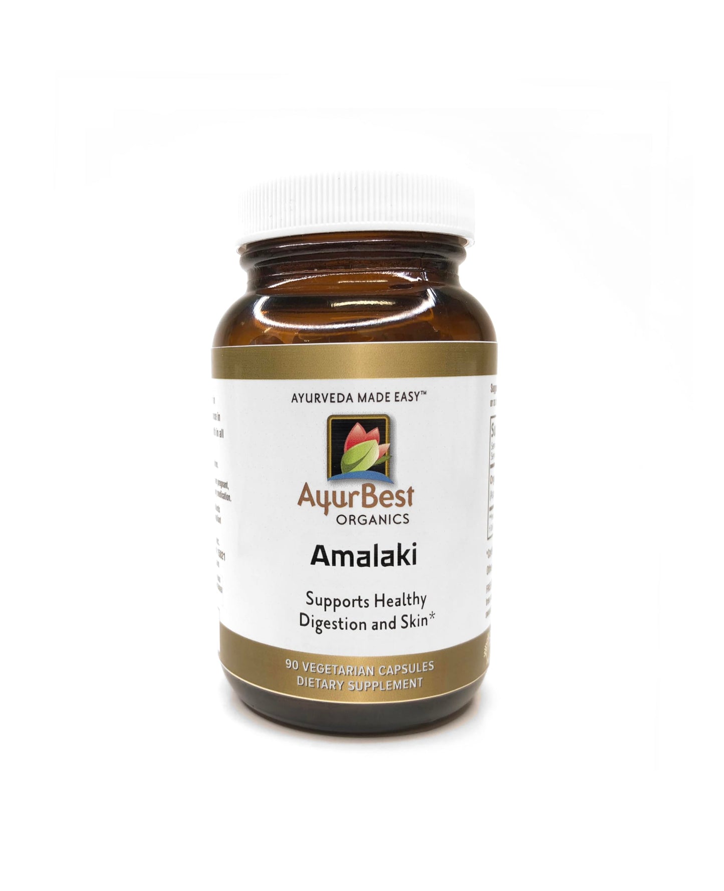 AyurBest Amalaki Herbal Supplements 500mg Capsules 90 Count
