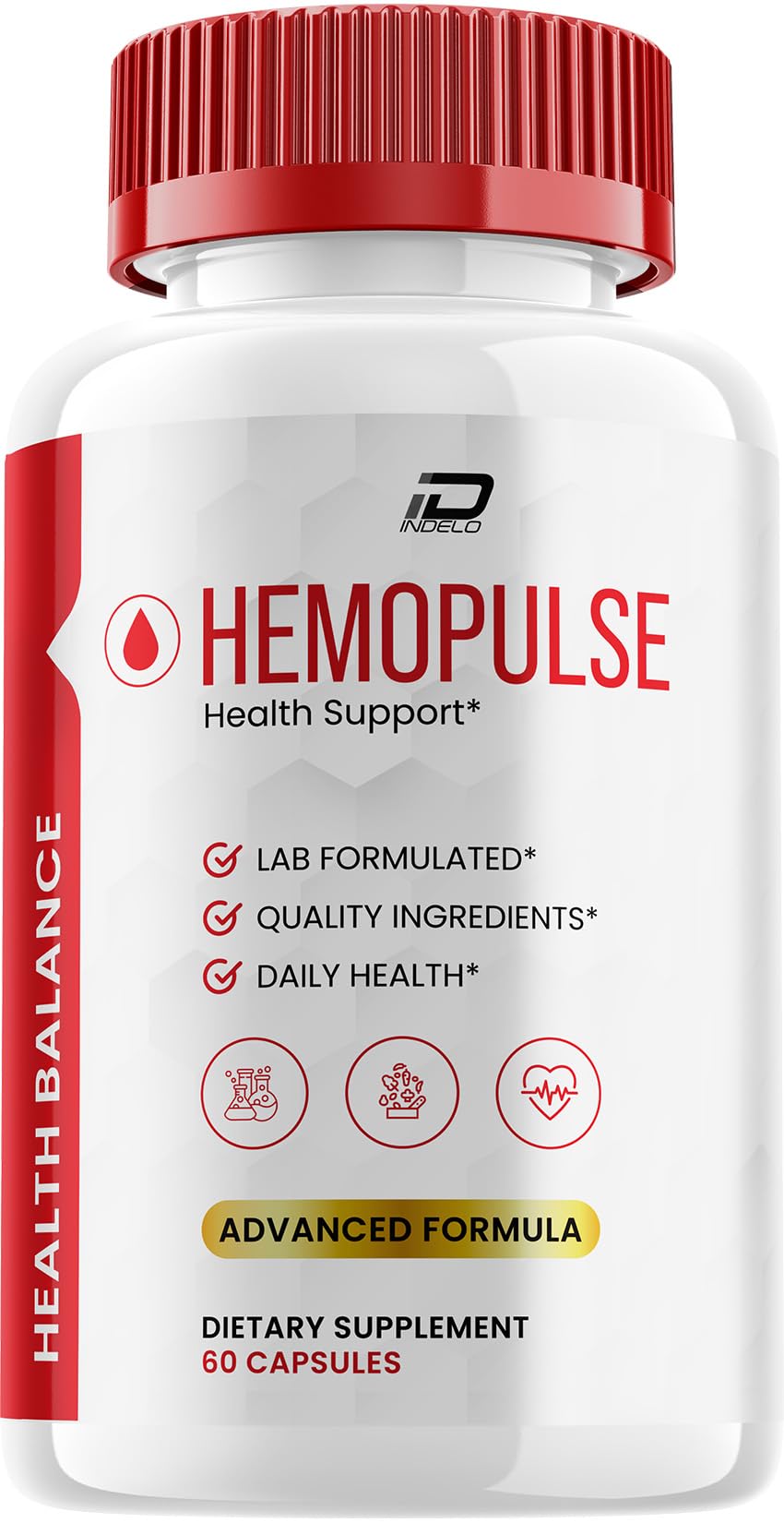 Indelo HemoPulse Capsules, 60 Capsules