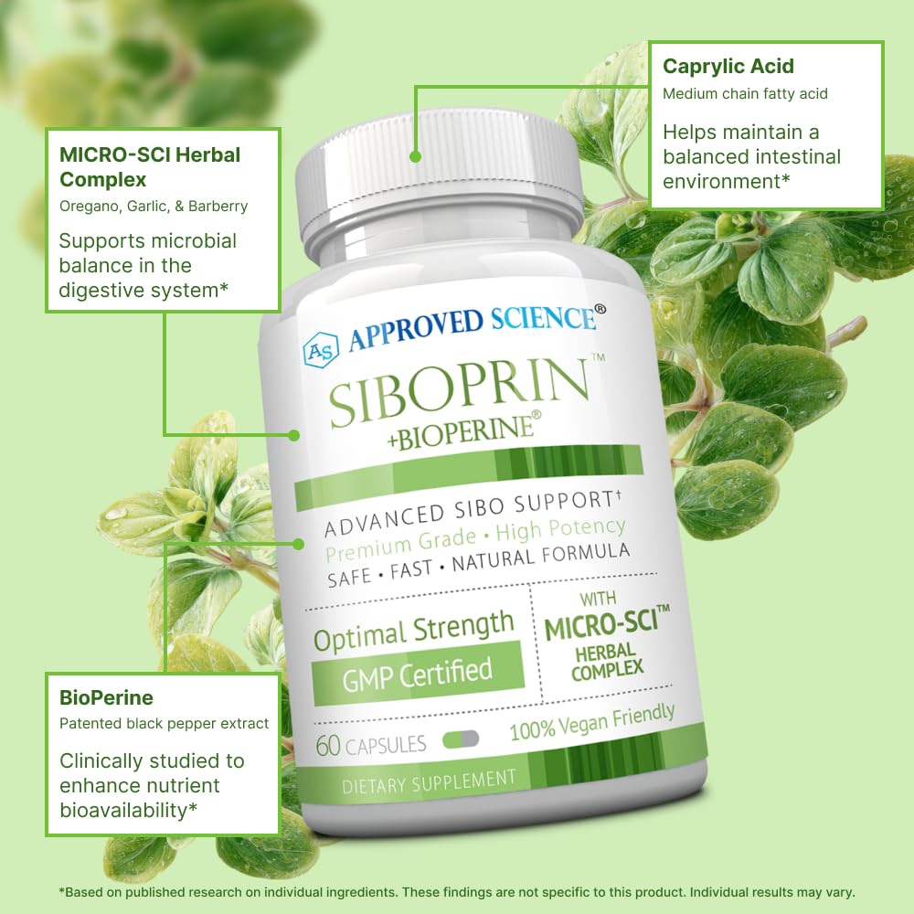 Approved Science Siboprin Capsules, 60 Count