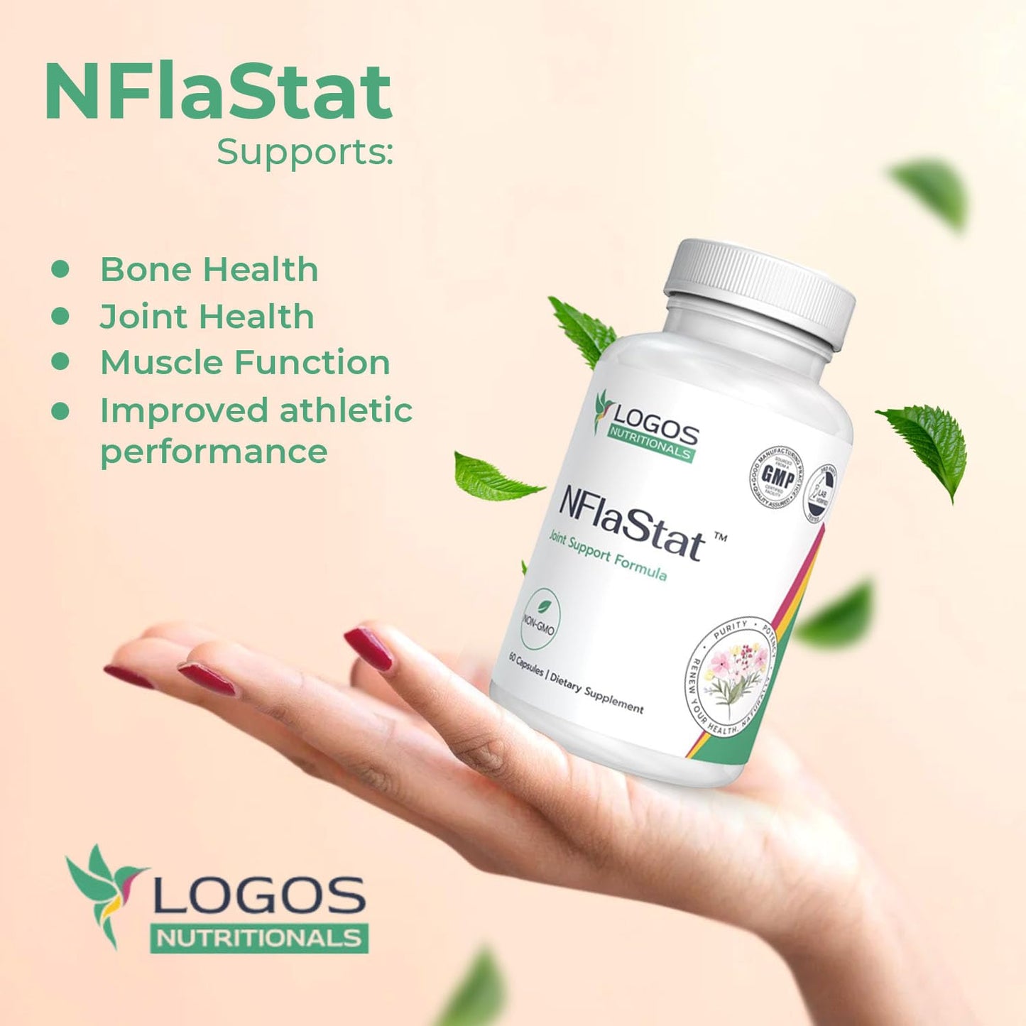 logos nutritionals NFlaStat 60 Capsules