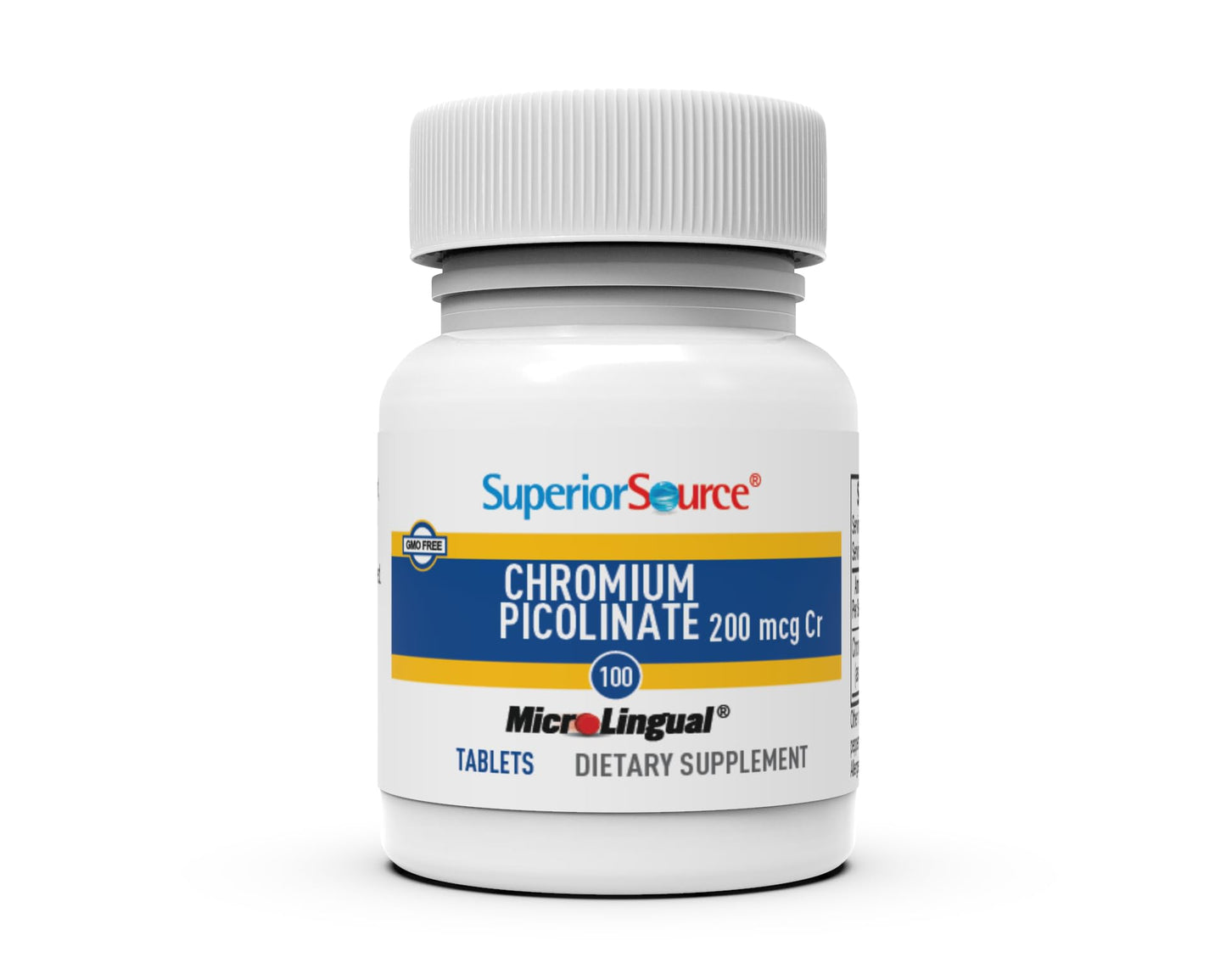 Superior Source Chromium Picolinate Tablets, 100 Count