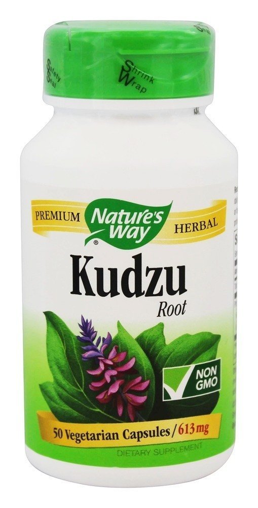 Nature's Way Kudzu Root 613 mg Capsule, 50 Count