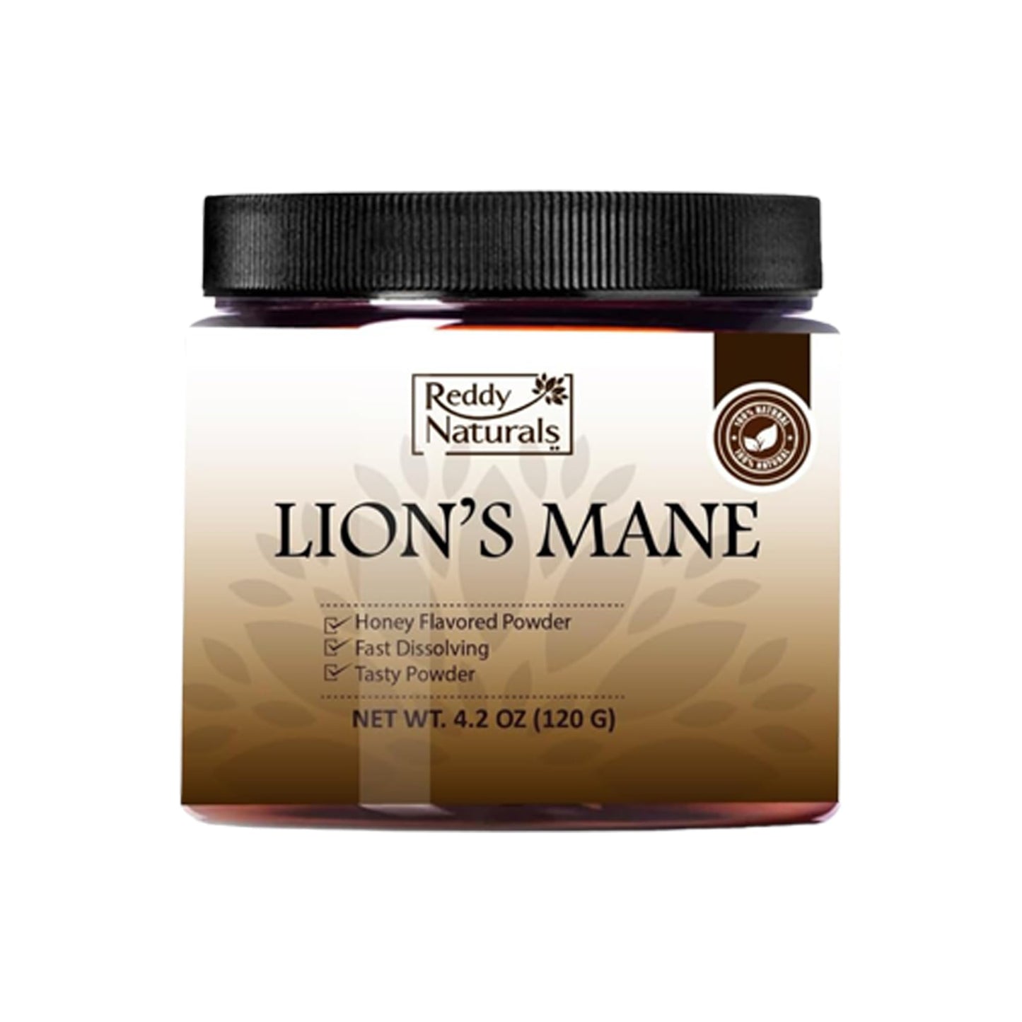 Reddy Naturals Lion’s Mane Mushroom Powder 4.02 Ounce