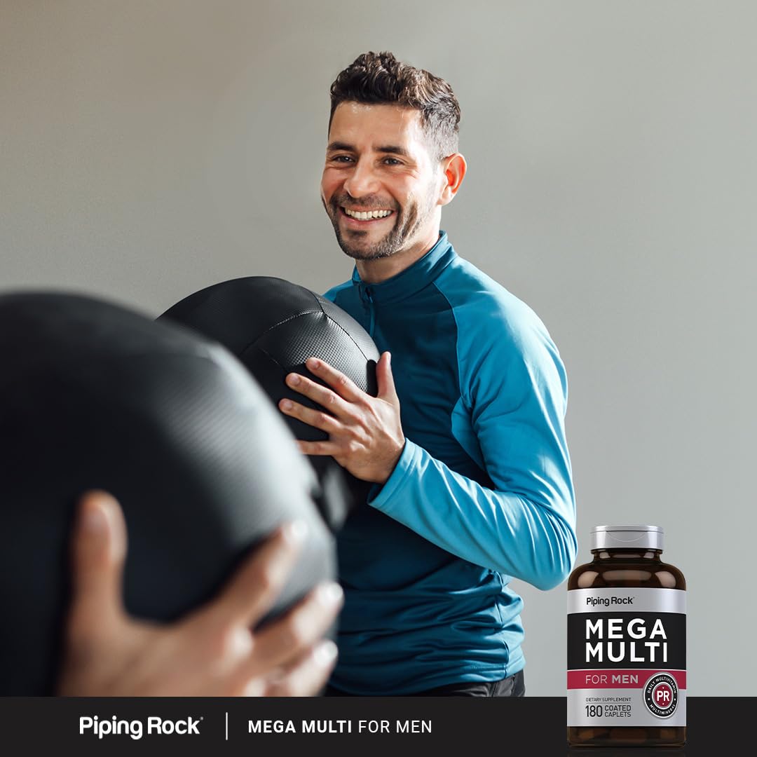 Piping Rock Multivitamin for Men 180 Caplets