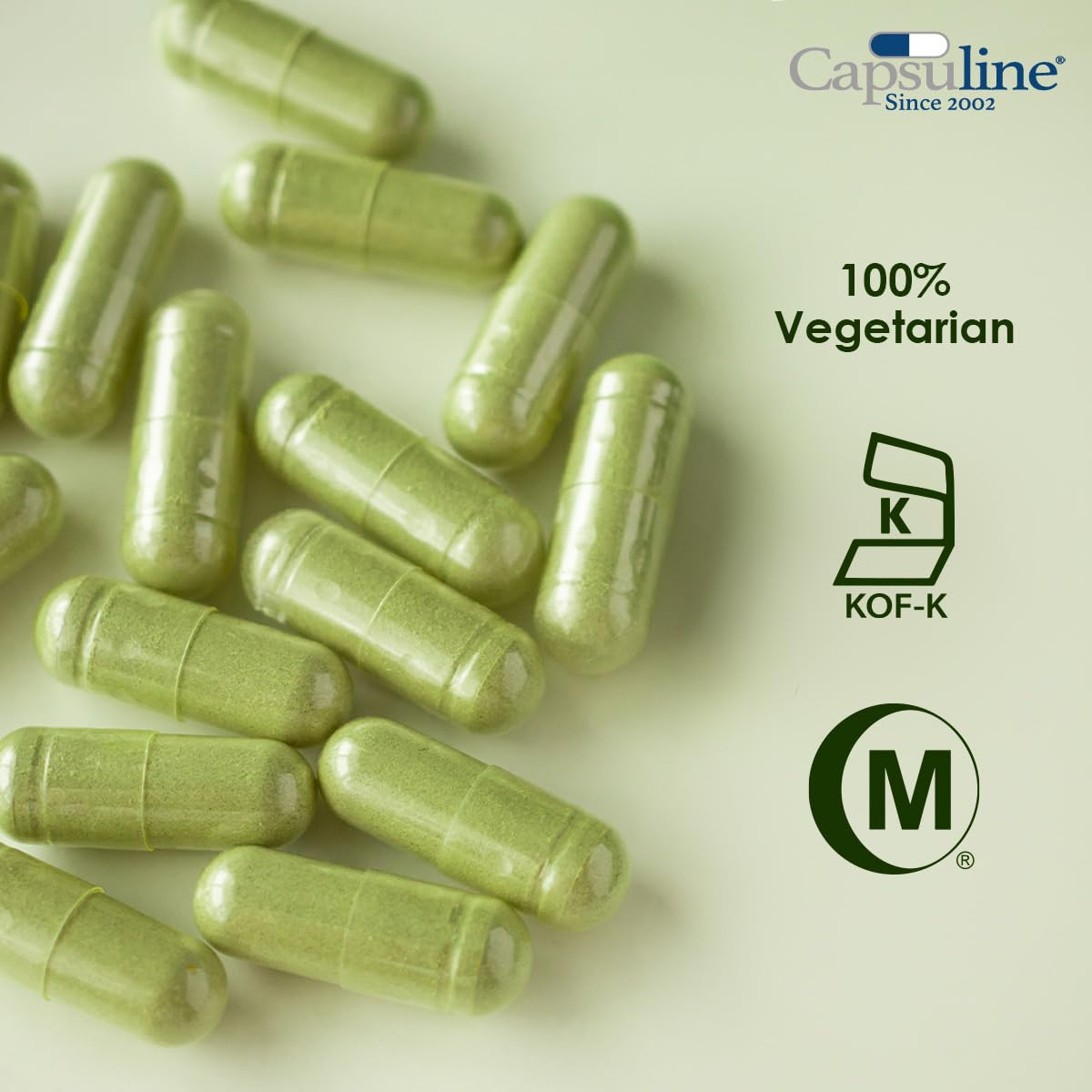Capsuline Delayed Release Size 0 Empty Capsules, 1000 Count