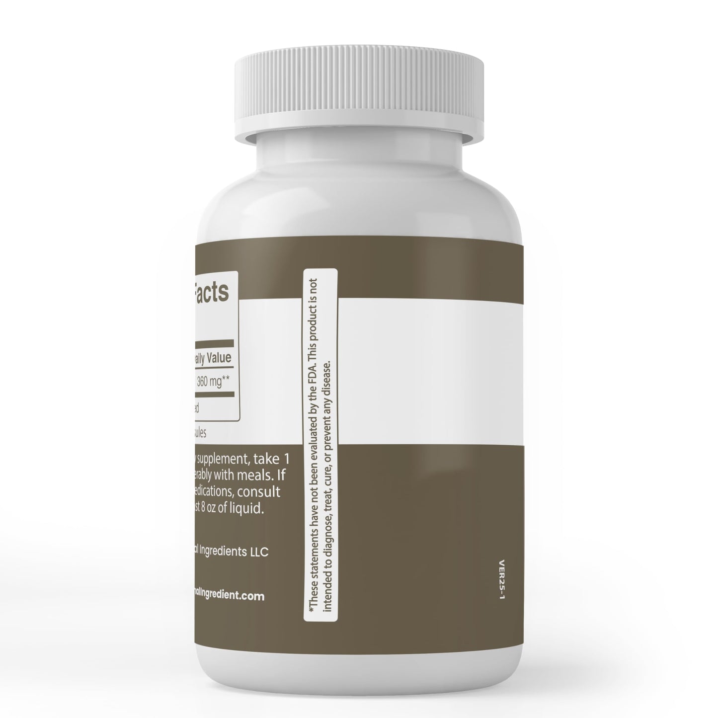 Pure Organic Ingredients Cacao Capsules, 200 Count