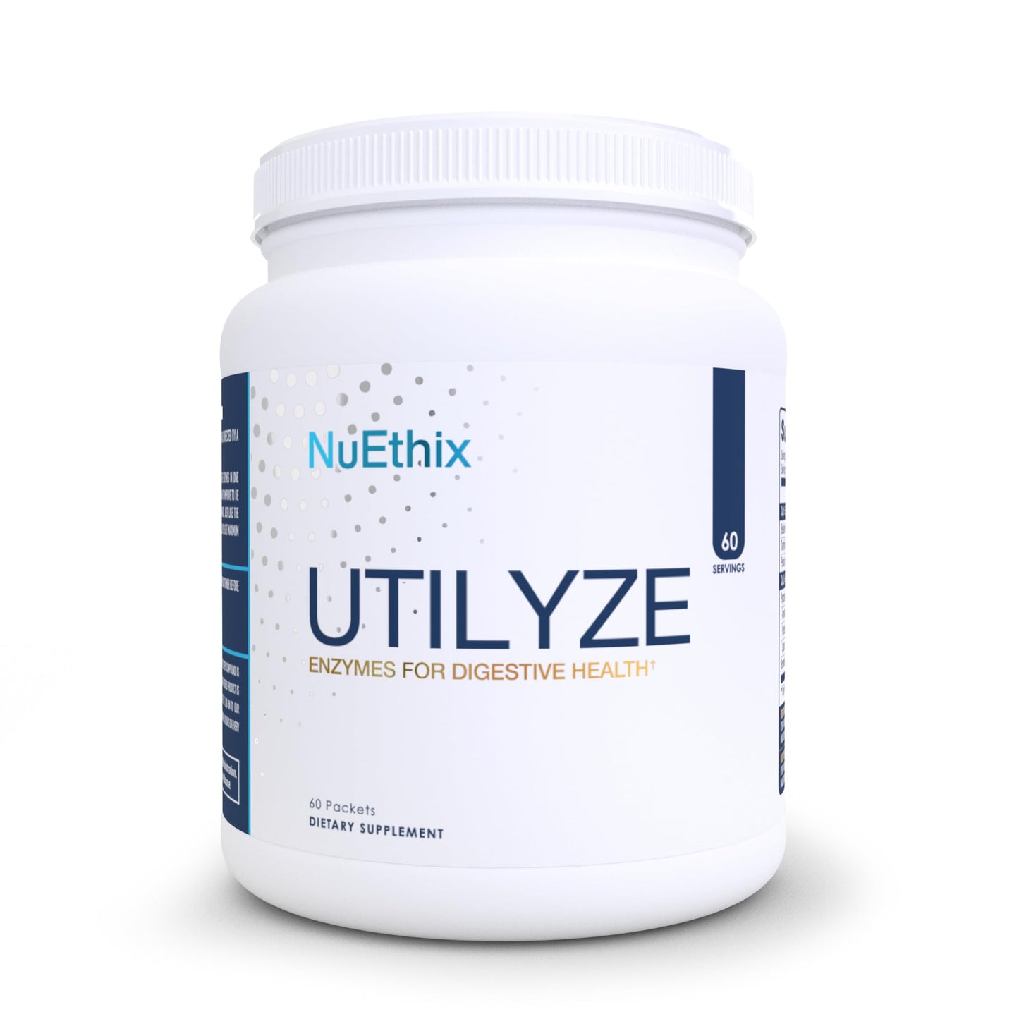 NuEthix Formulations Utilyze Enzymes for Digestive Wellness 60 Capsules