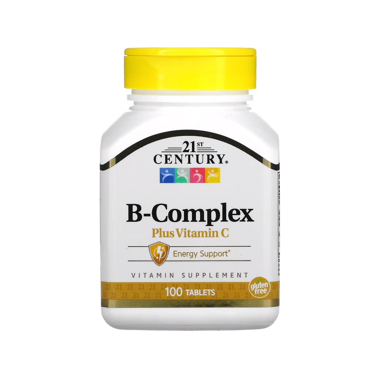 21st Century Vitamin B Complex with Vitamin C Caplets, 100 Count