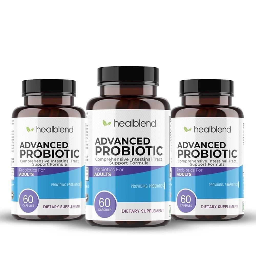 healblend Probiotics for Digestive Health Capsules, 60 Count