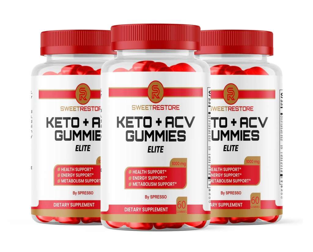 SPRESSO Sweet Restore KEO+ACV Gummies (180 Gummies)