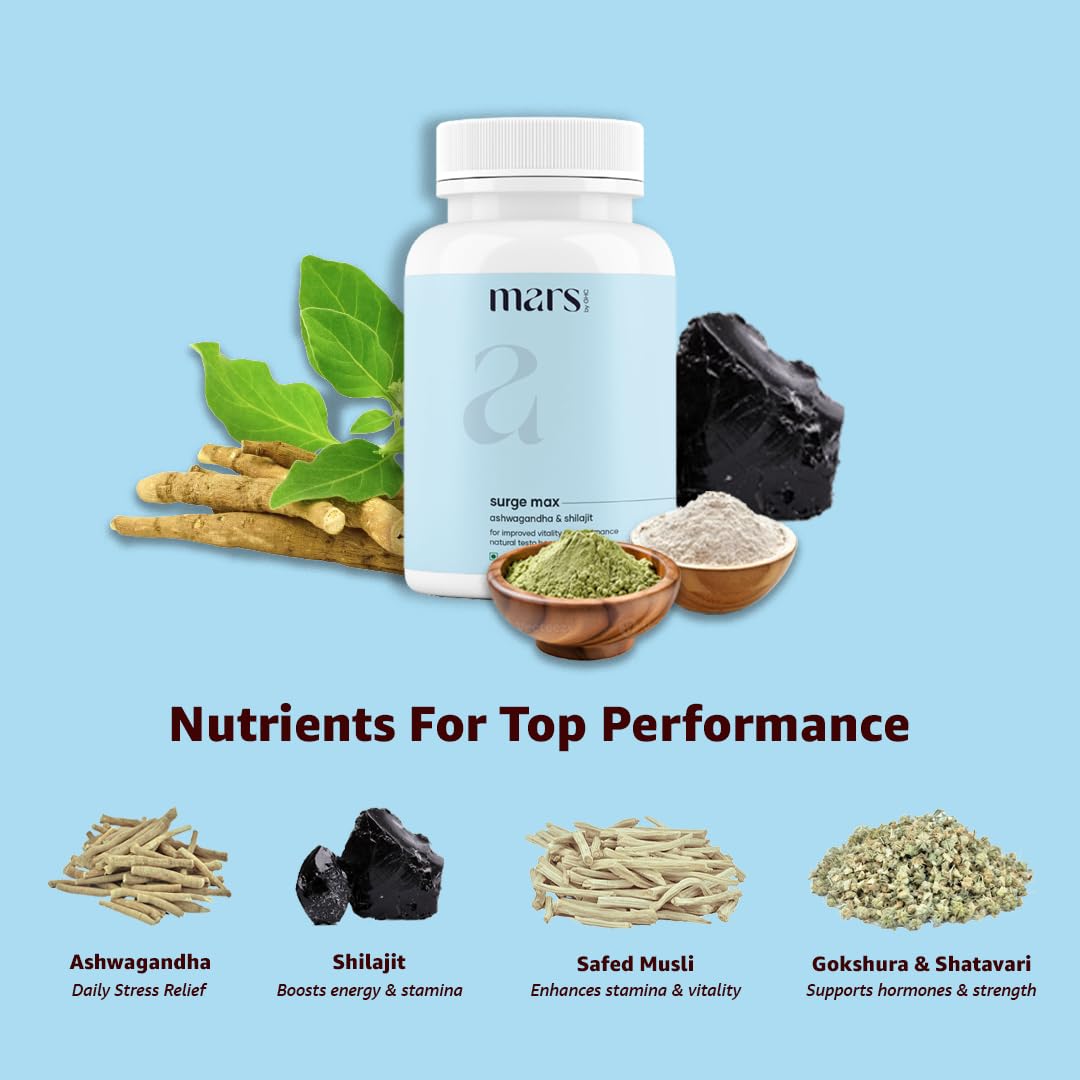 mars by GHC Natural Surge Max Capsules Capsule, 1 Count
