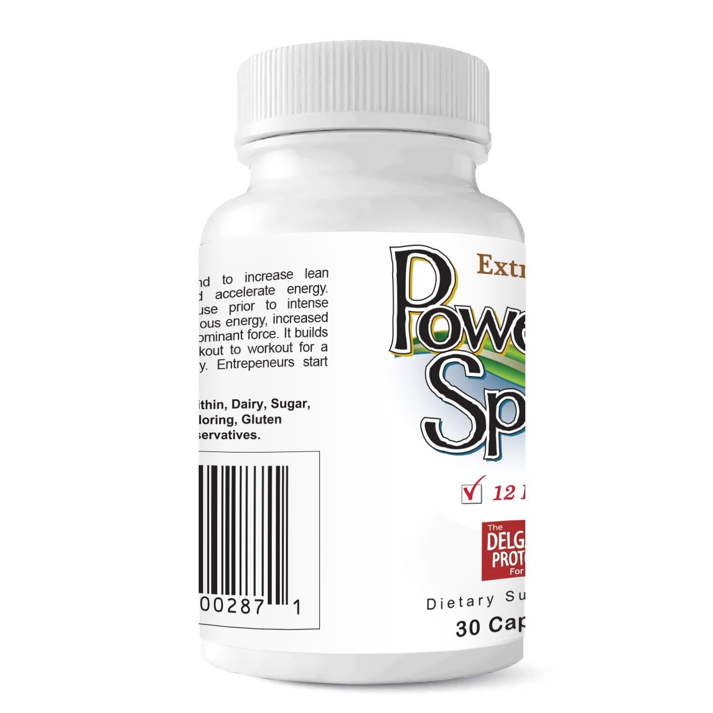 The Delgado Protocol for Health Power & Speed Capsule, 30 Capsules