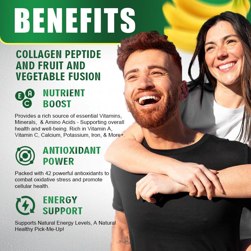 TUKSOR Multi Collagen Peptide Fruit & Vegetable Capsules 90 Capsules