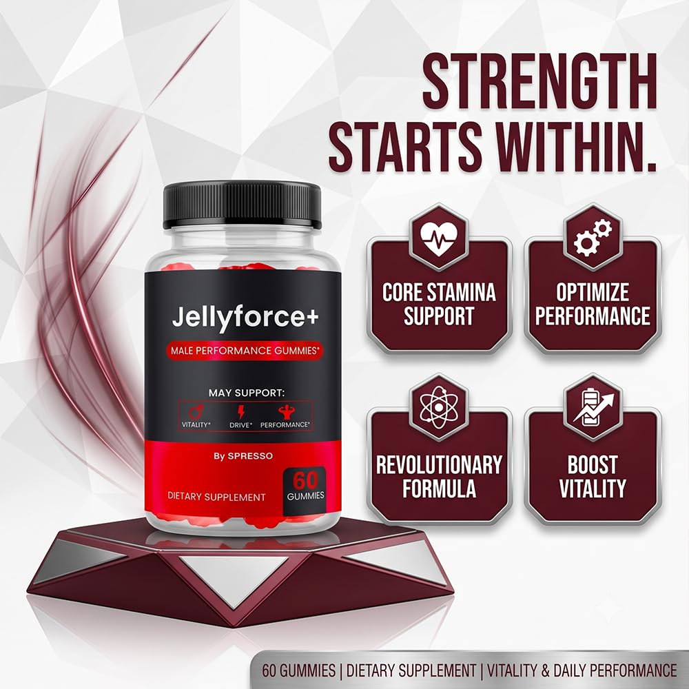 SPRESSO JellyForce Gummies, 300 Gummies