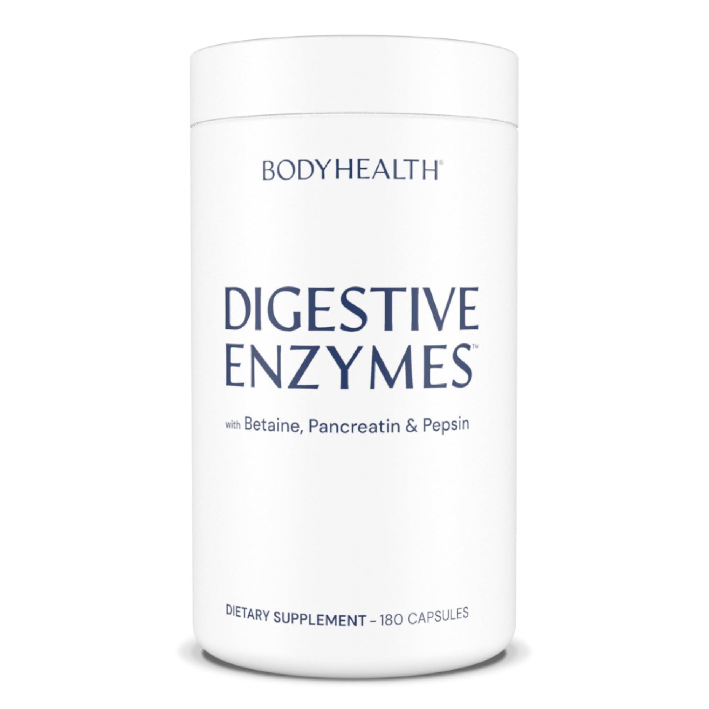 BodyHealth Digestive Enzymes Full Spectrum Digestive Support Capsules, 180 Count