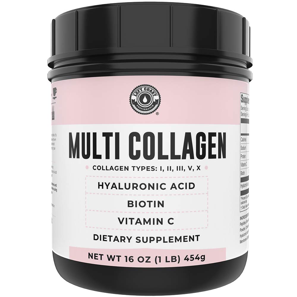 Left Coast Performance Chocolate Bone Broth and Multi Collagen Powder 1