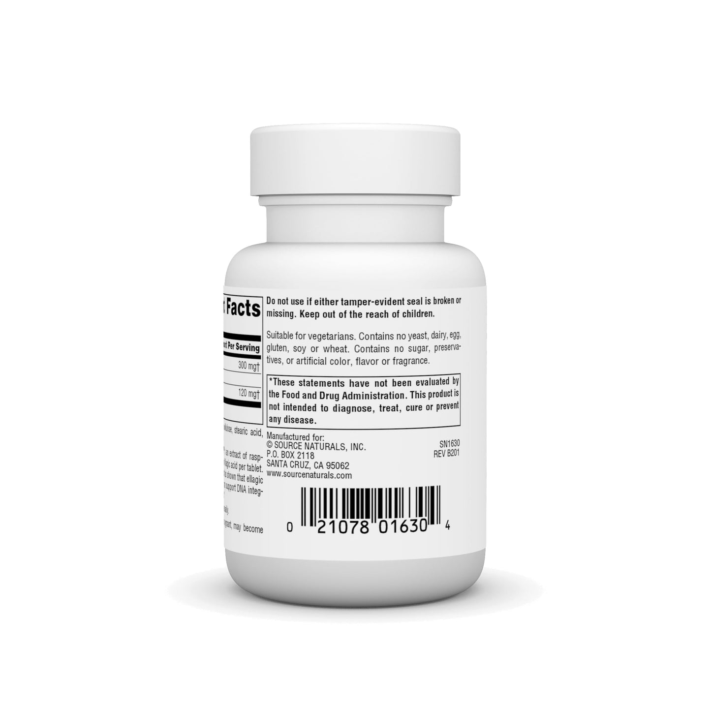 Source Naturals Ellagic Active 300mg Tablets, 60 Tablets