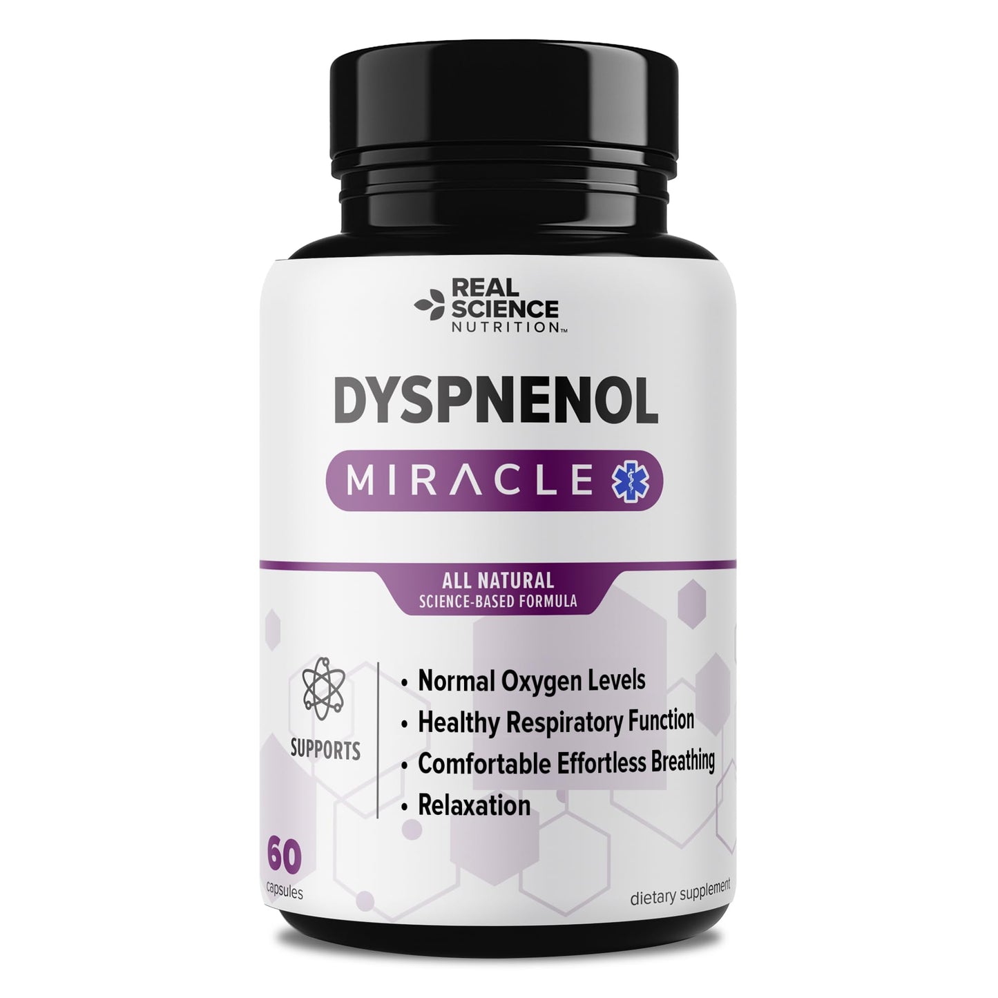Real Science Nutrition Dyspnenol Capsule 60 Count