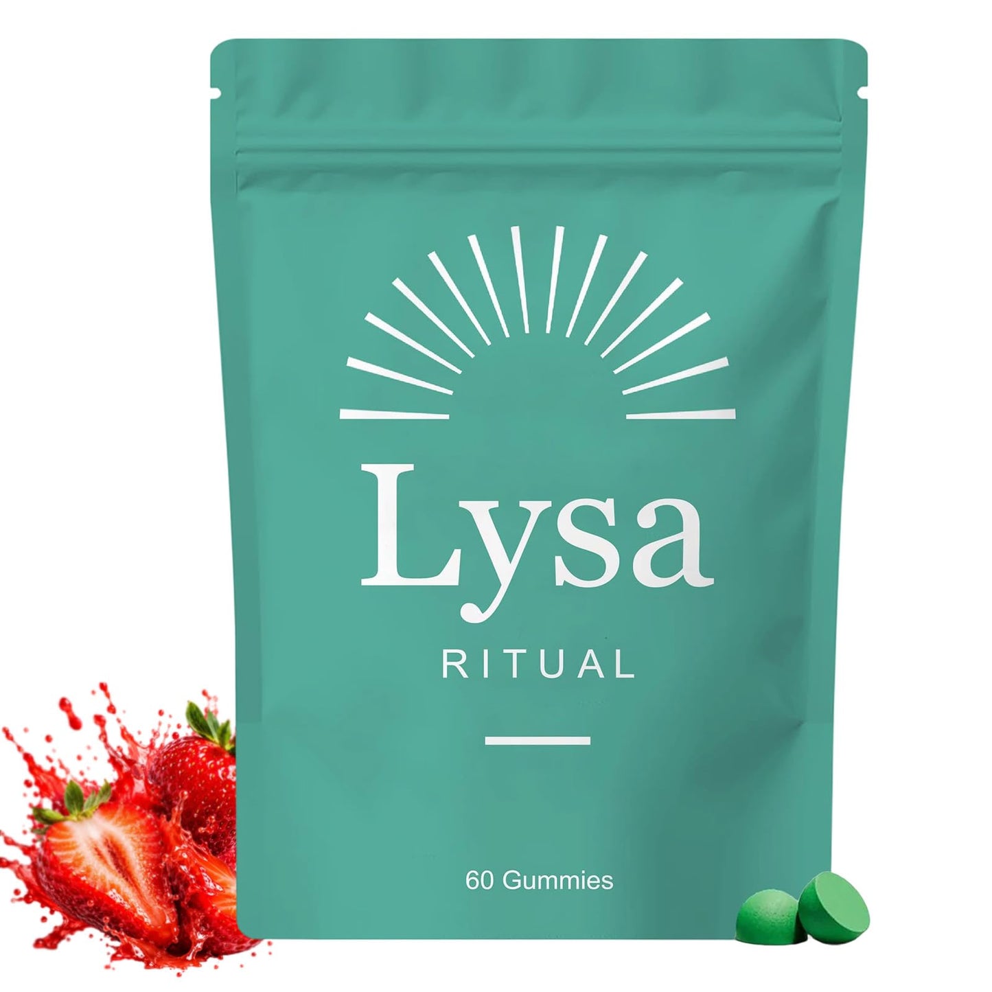 Lysa Ritual Acne Gummies, Skin Balance Gummies, 1 Count