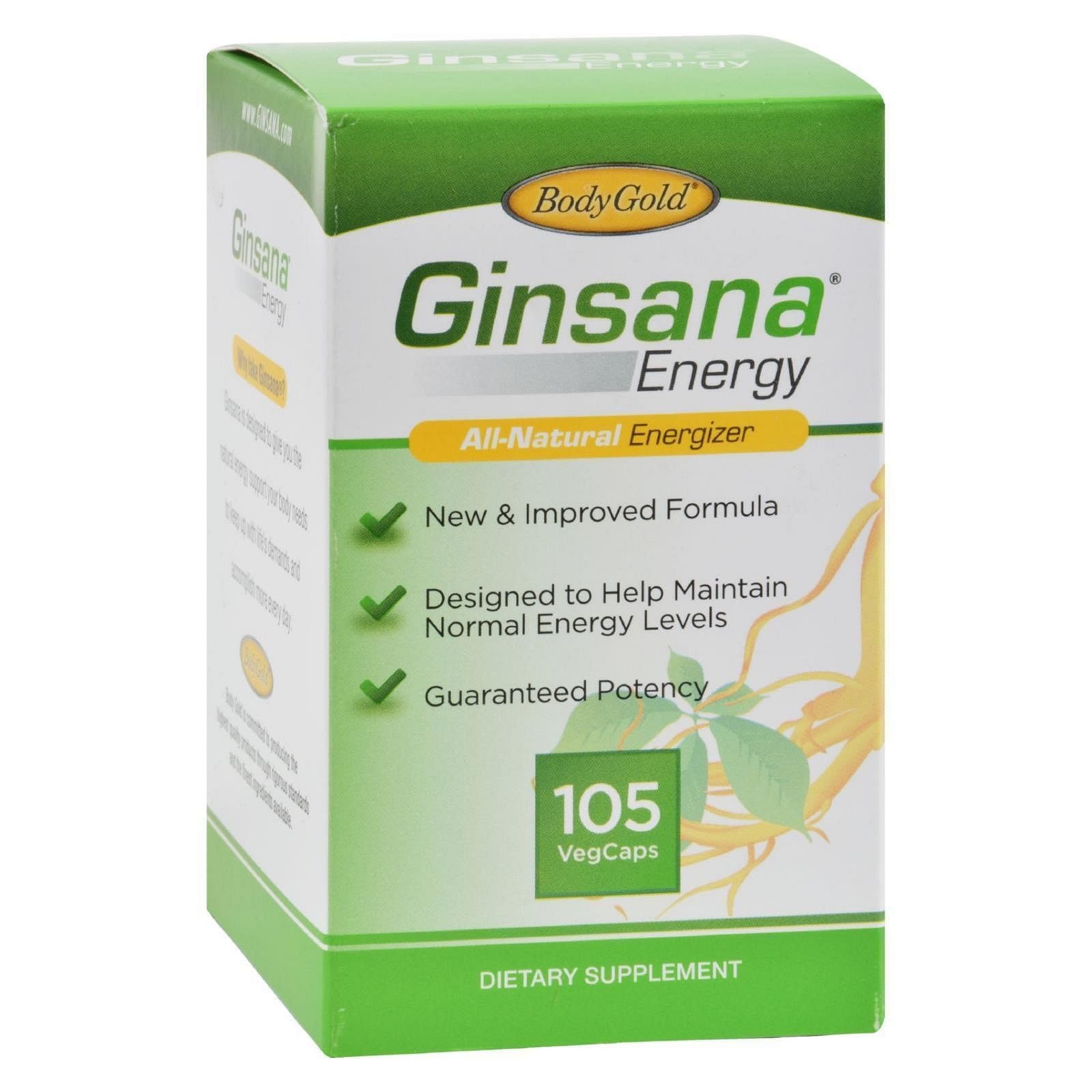 Ginsana Body Gold Ginsana Extreme Capsules, 6 Count