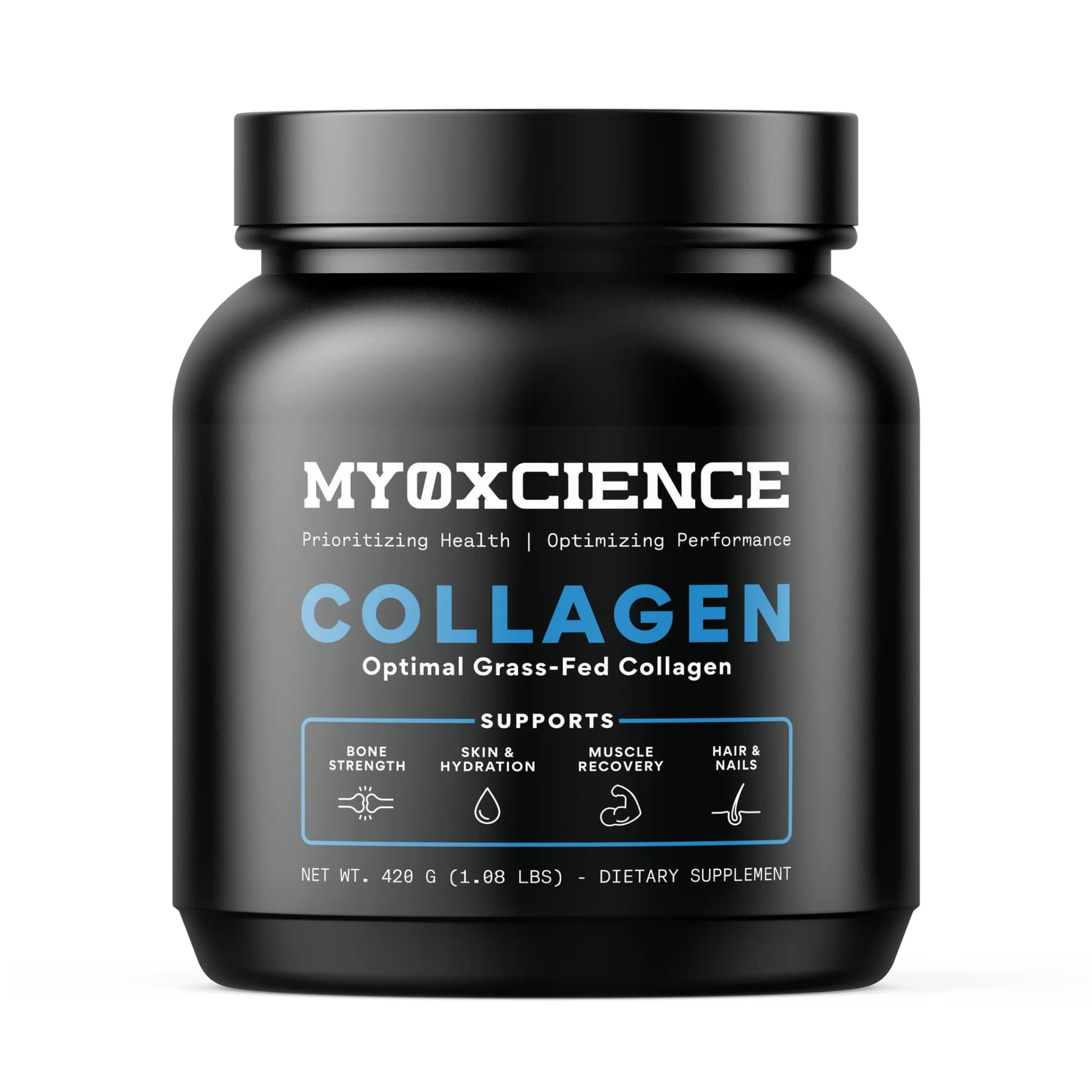 MYOXCIENCE Optimal Grass-Fed Collagen Capsule, 13.75 Capsules