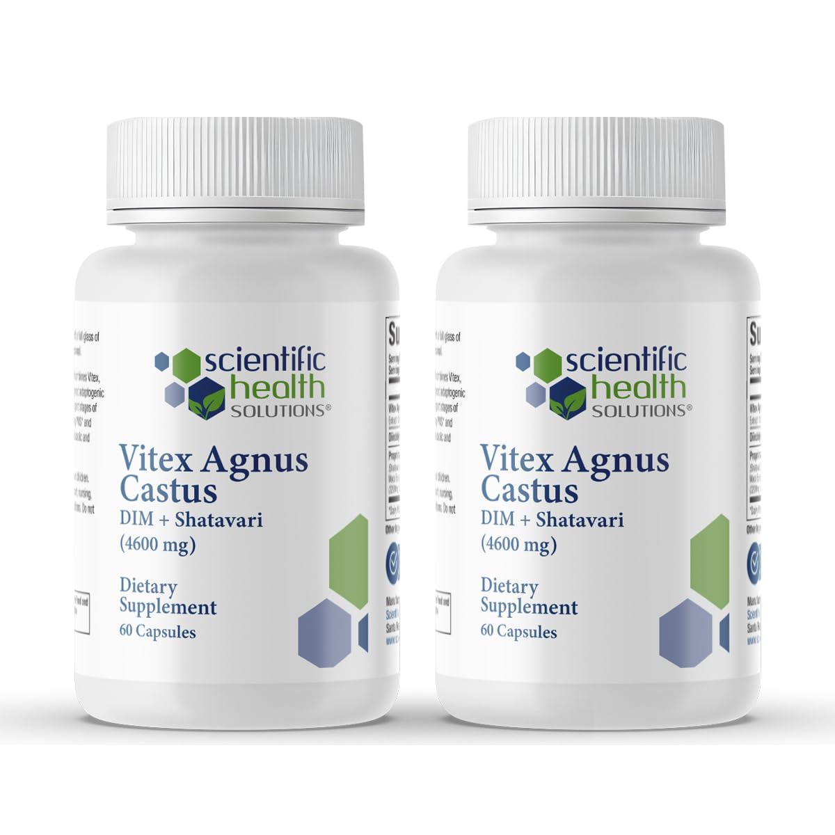 Scientific Health Solutions Vitex + DIM + Shatavari Hormone Balance Supplement Capsules 120 Count