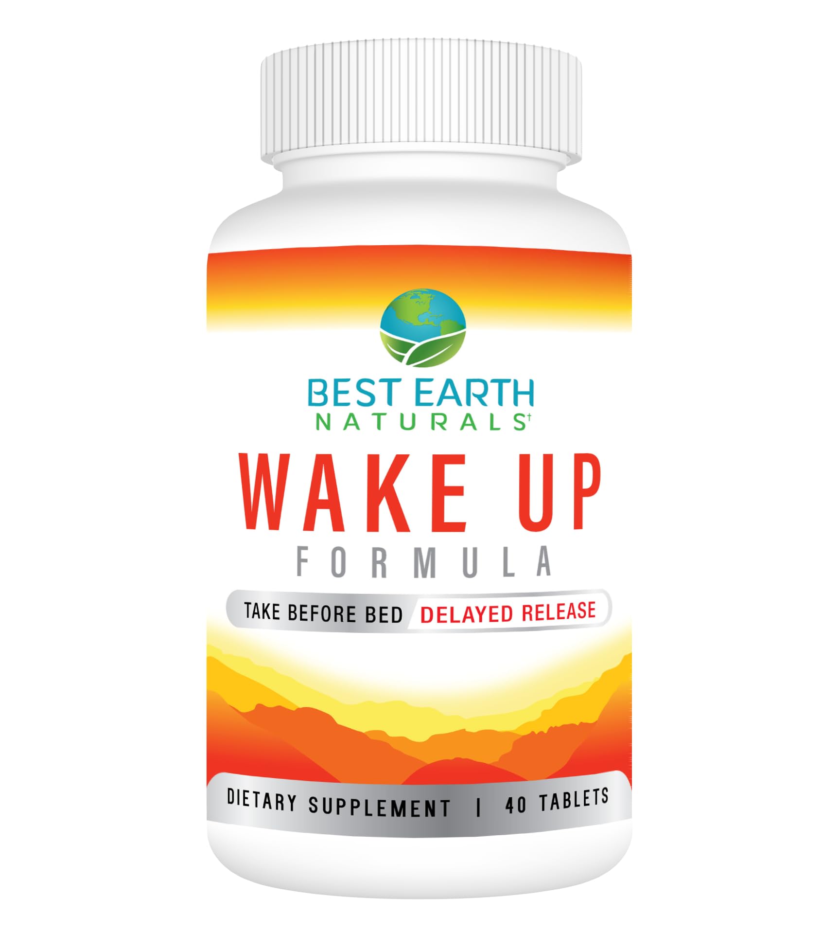 Best Earth Naturals Wake Up Formula Tablet, 40 Count