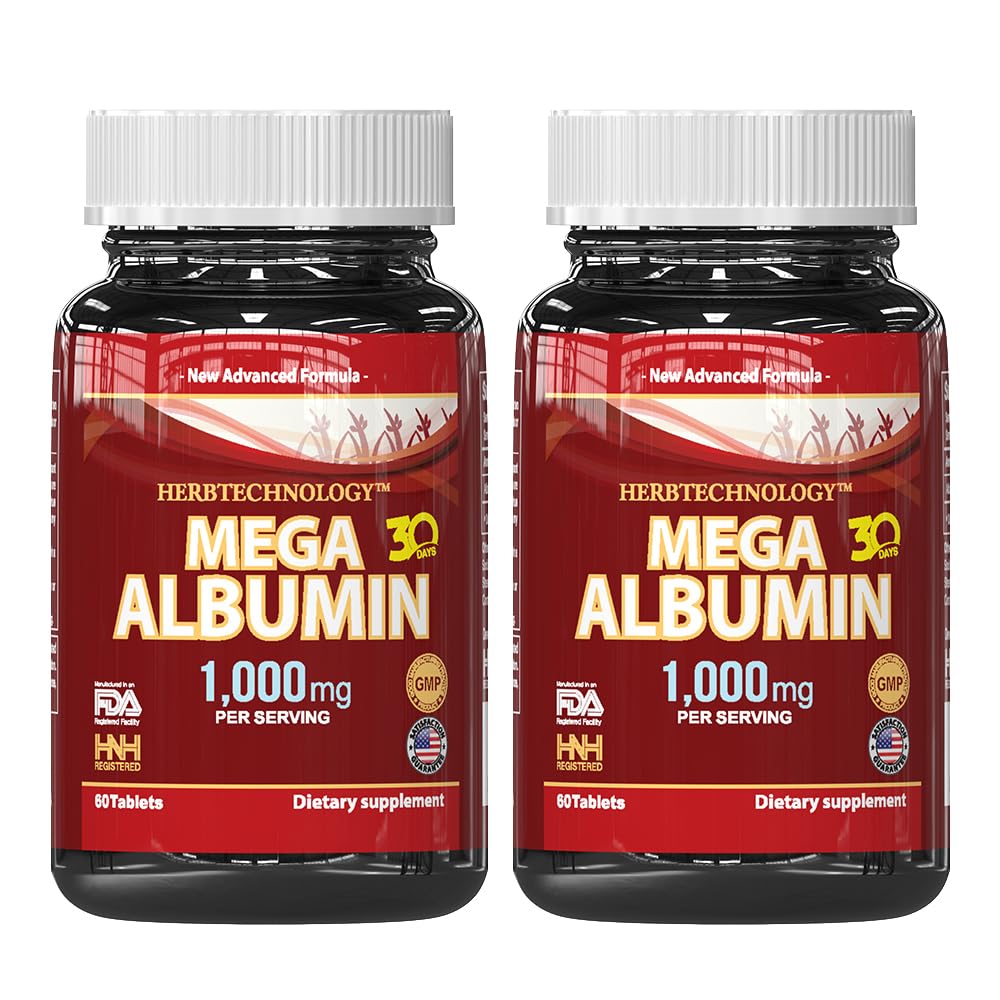 Dr.K&C HNHusa Mega Albumin Protein 1000mg Tablets Pack of 2
