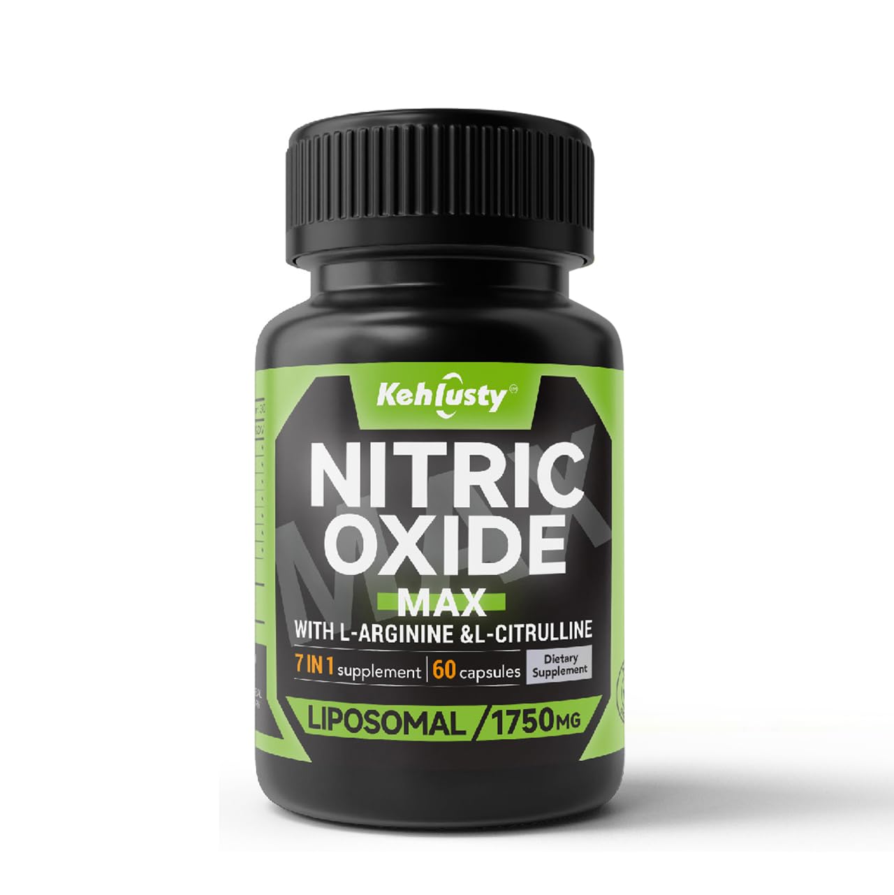 KEHLUSTY Nitric Oxide for Men with L-Citrulline, L-Arginine AAKG 500mg & Beet Root, 60 Capsules