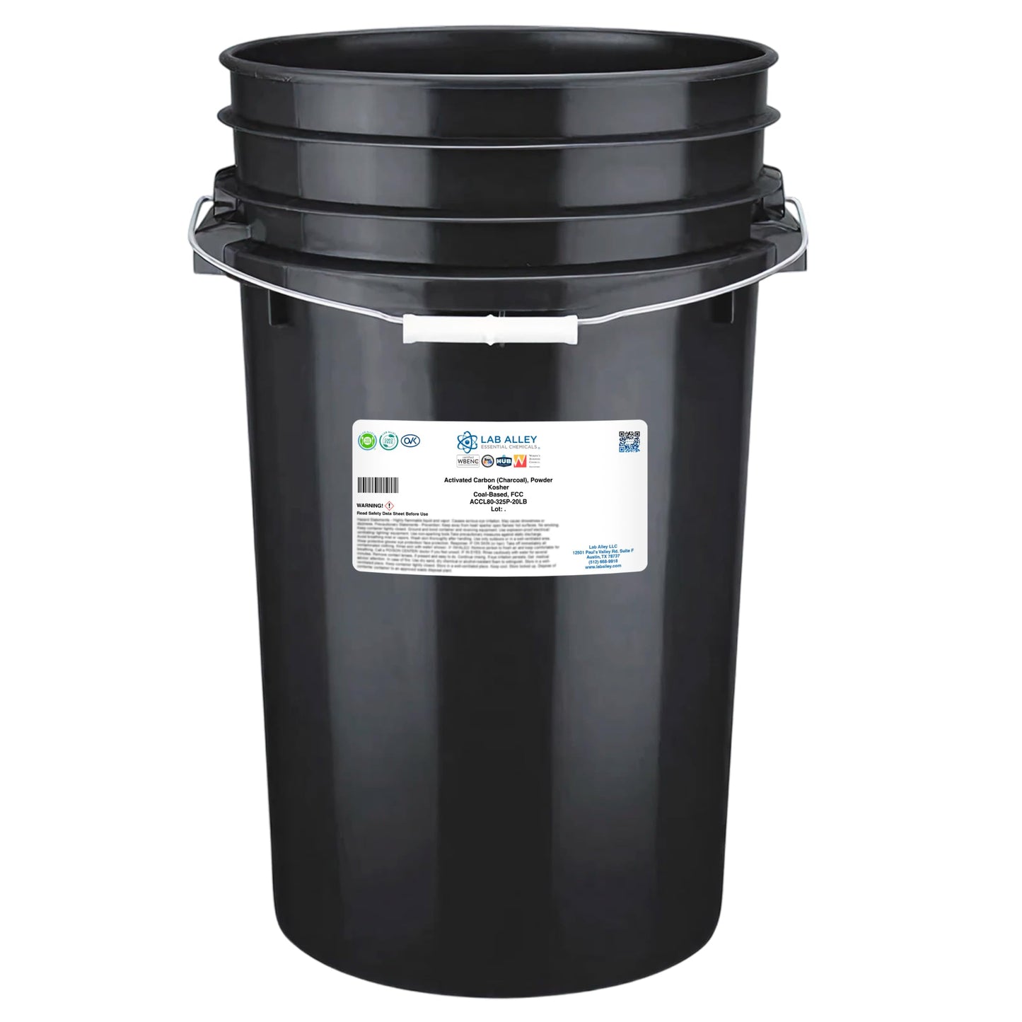 Lab Alley Activated Carbon Powder, 1 Count, 20 Pounds