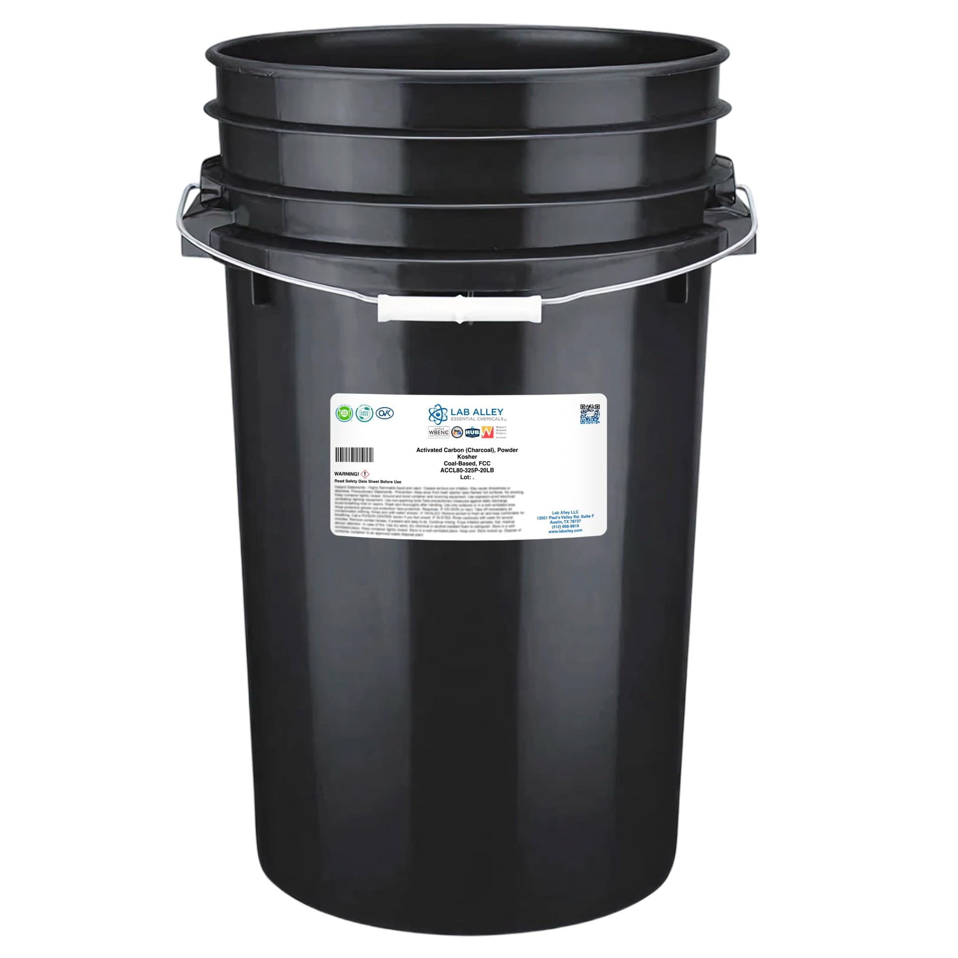 Lab Alley Activated Carbon Powder, 1 Count, 20 Pounds