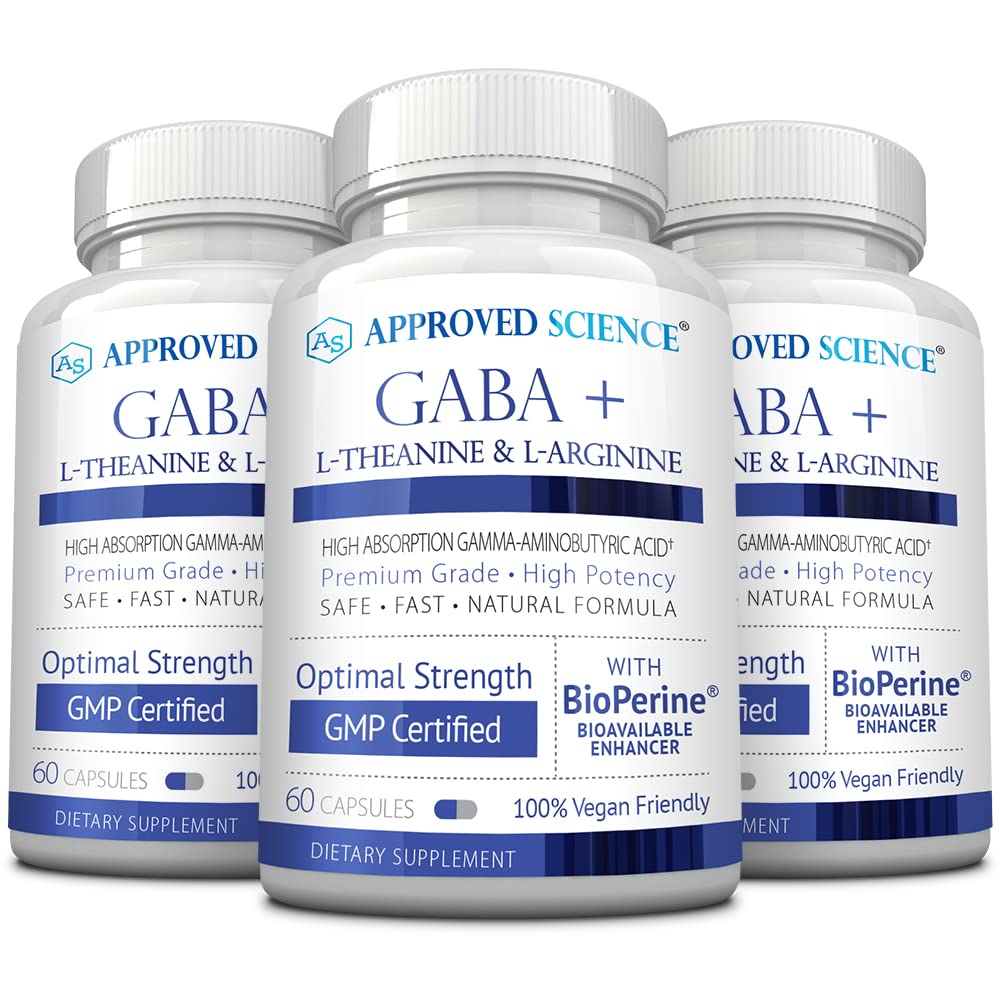 Approved Science GABA+ Capsules 60 Count
